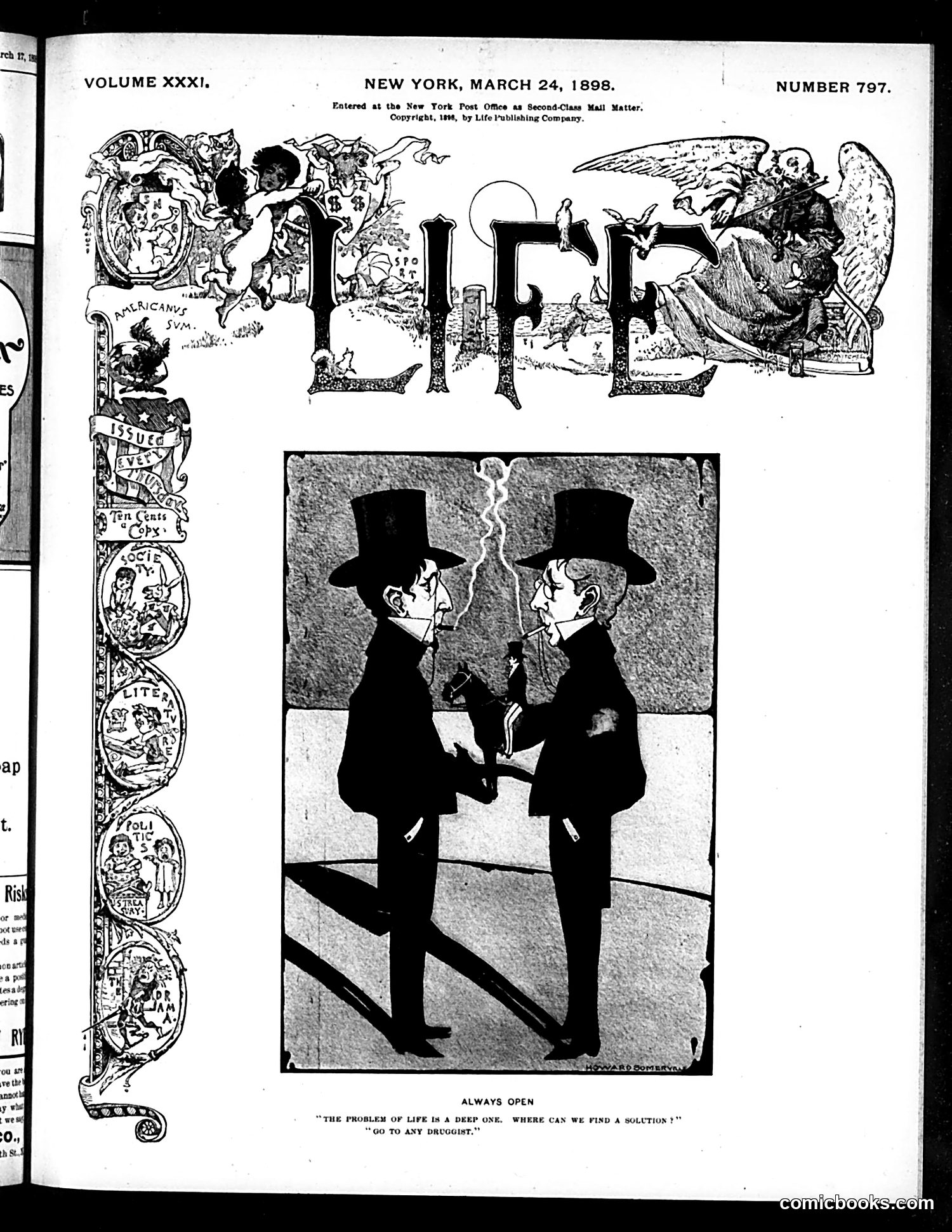 Life — March 24, 1898 — page 1 of 20