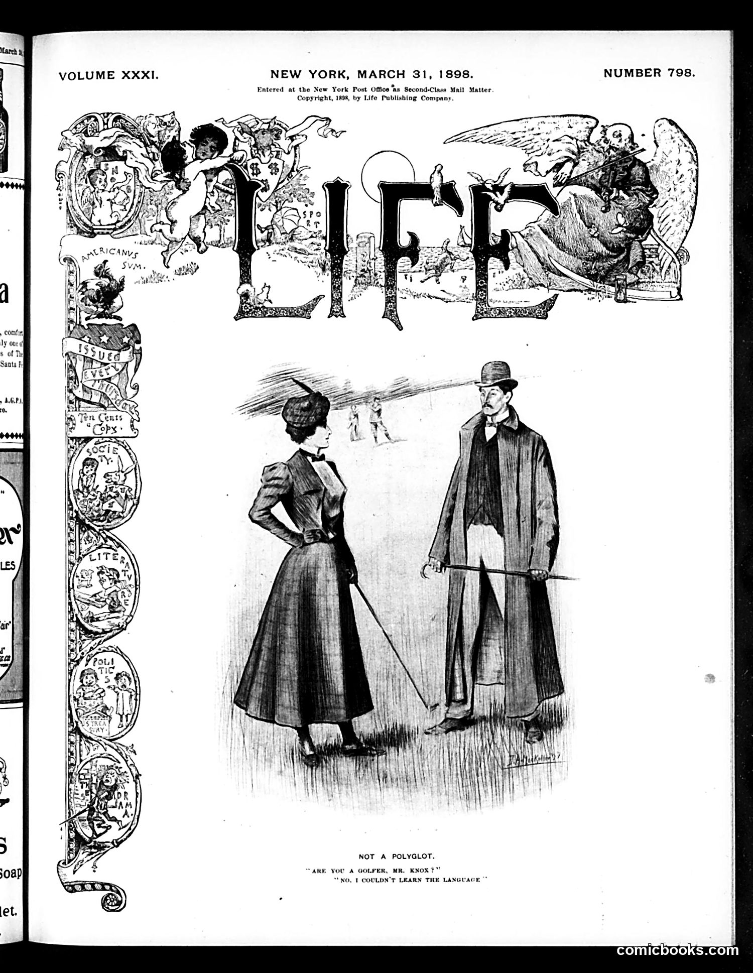 Life — March 31, 1898 — page 1 of 20