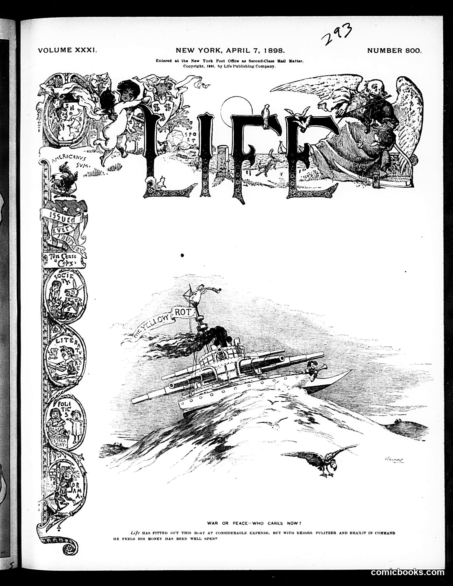 Life — April 7, 1898 — page 1 of 20