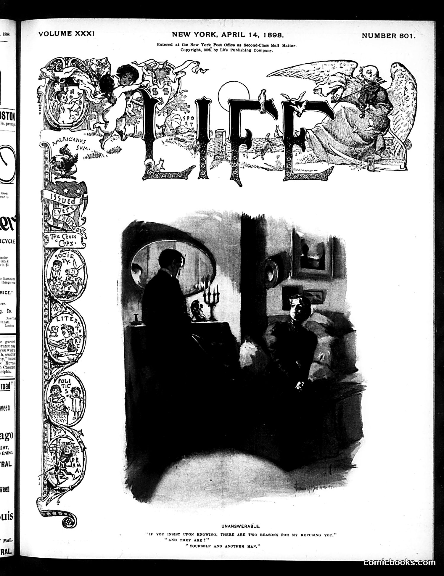 Life — April 14, 1898 — page 1 of 20