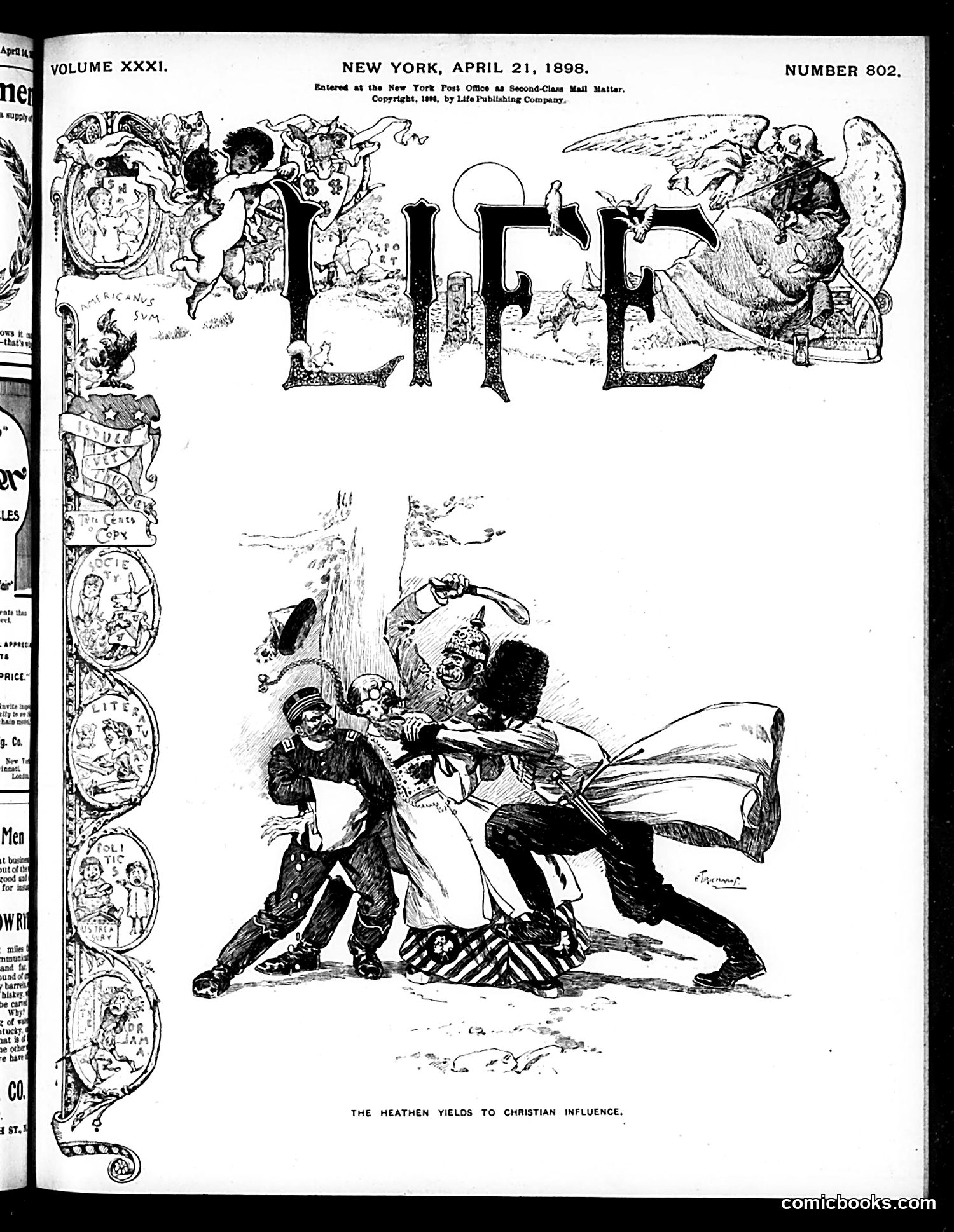 Life — April 21, 1898 — page 1 of 20
