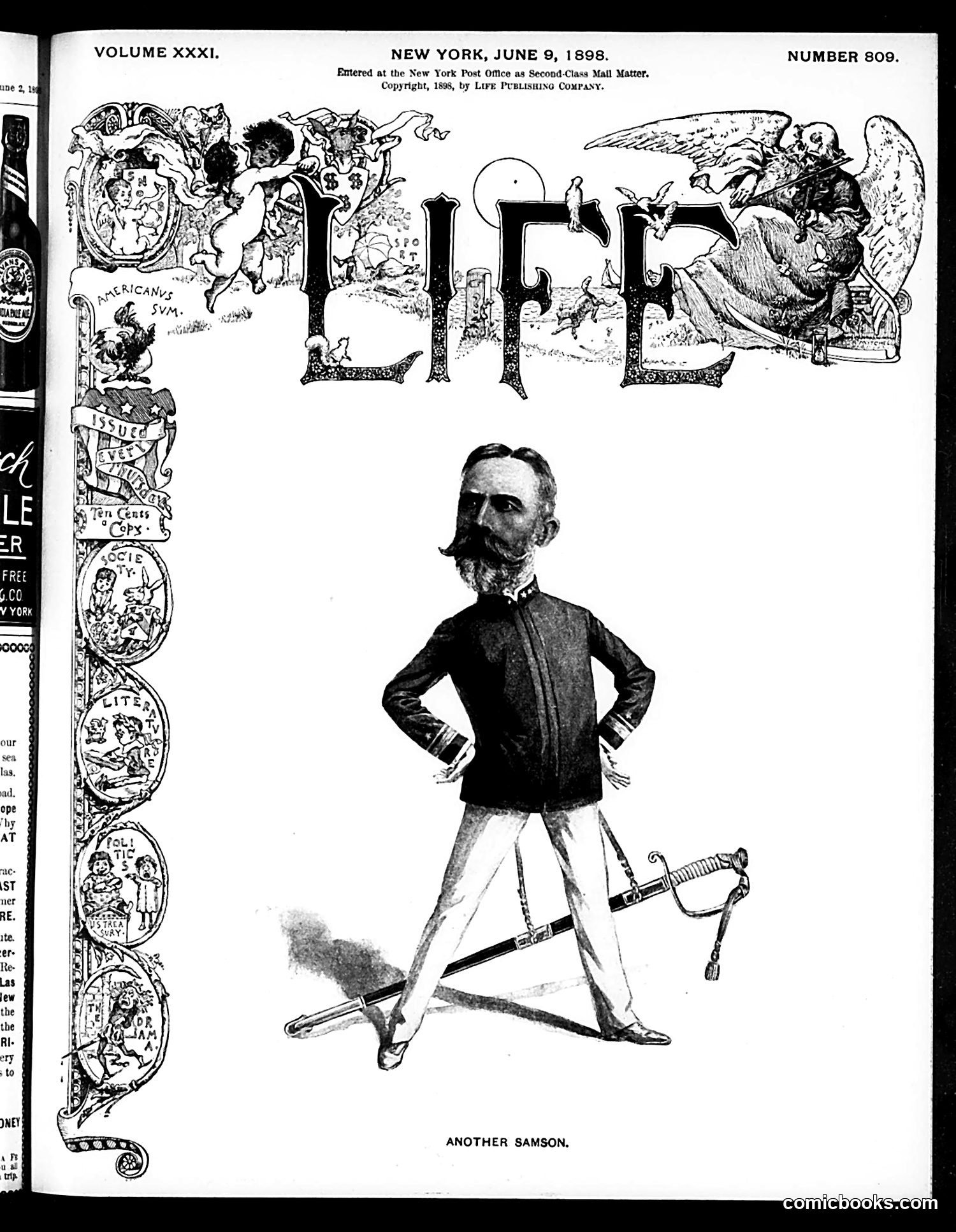 Life — June 9, 1898 — page 1 of 20