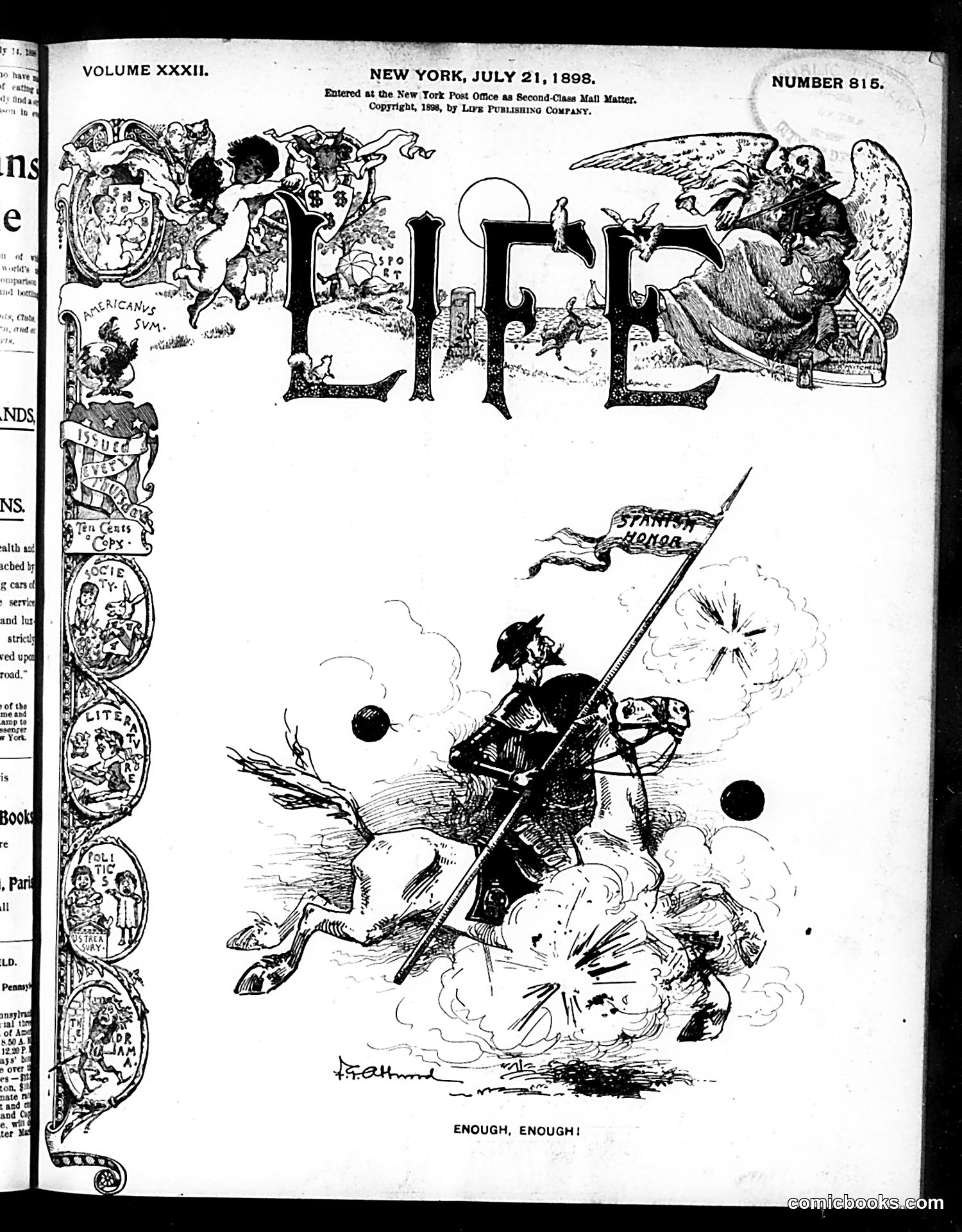 Life — July 21, 1898 — page 1 of 20