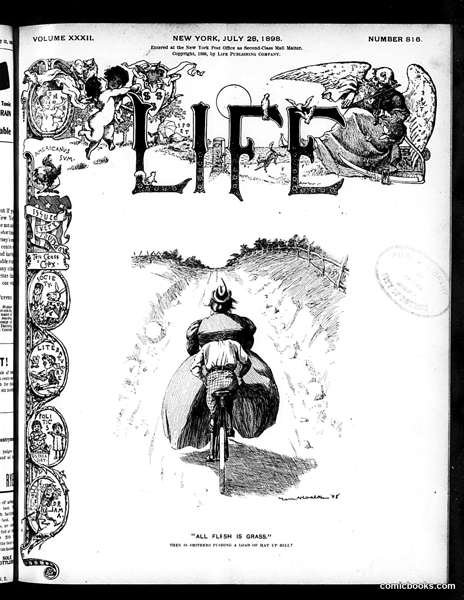Life — July 28, 1898 — page 1 of 20