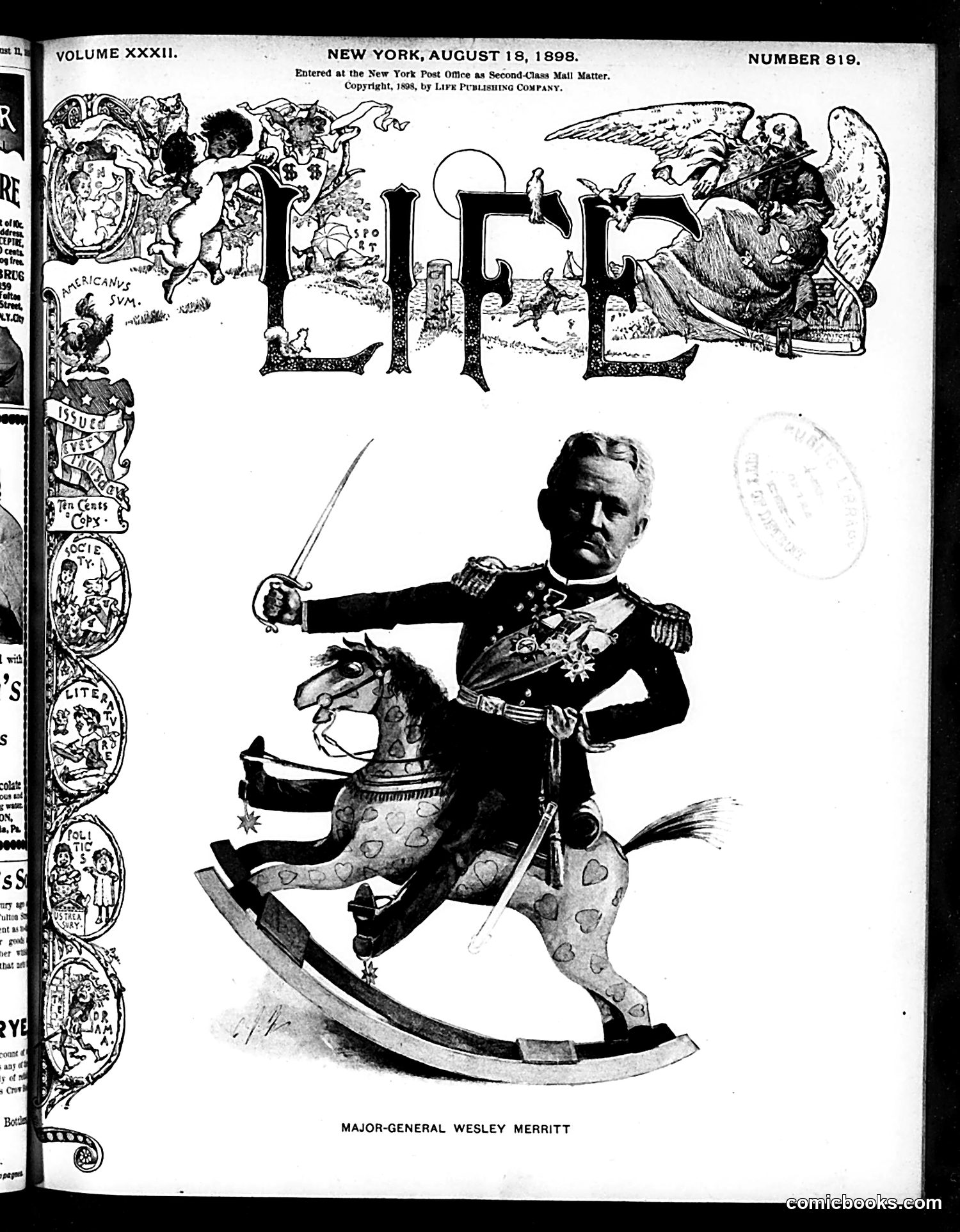 Life — August 18, 1898 — page 1 of 20