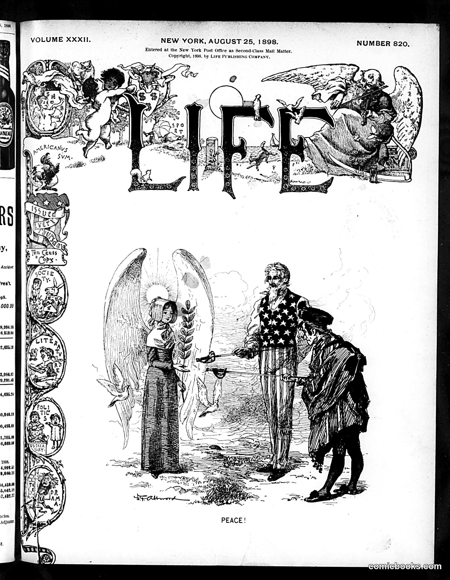 Life — August 25, 1898 — page 1 of 20