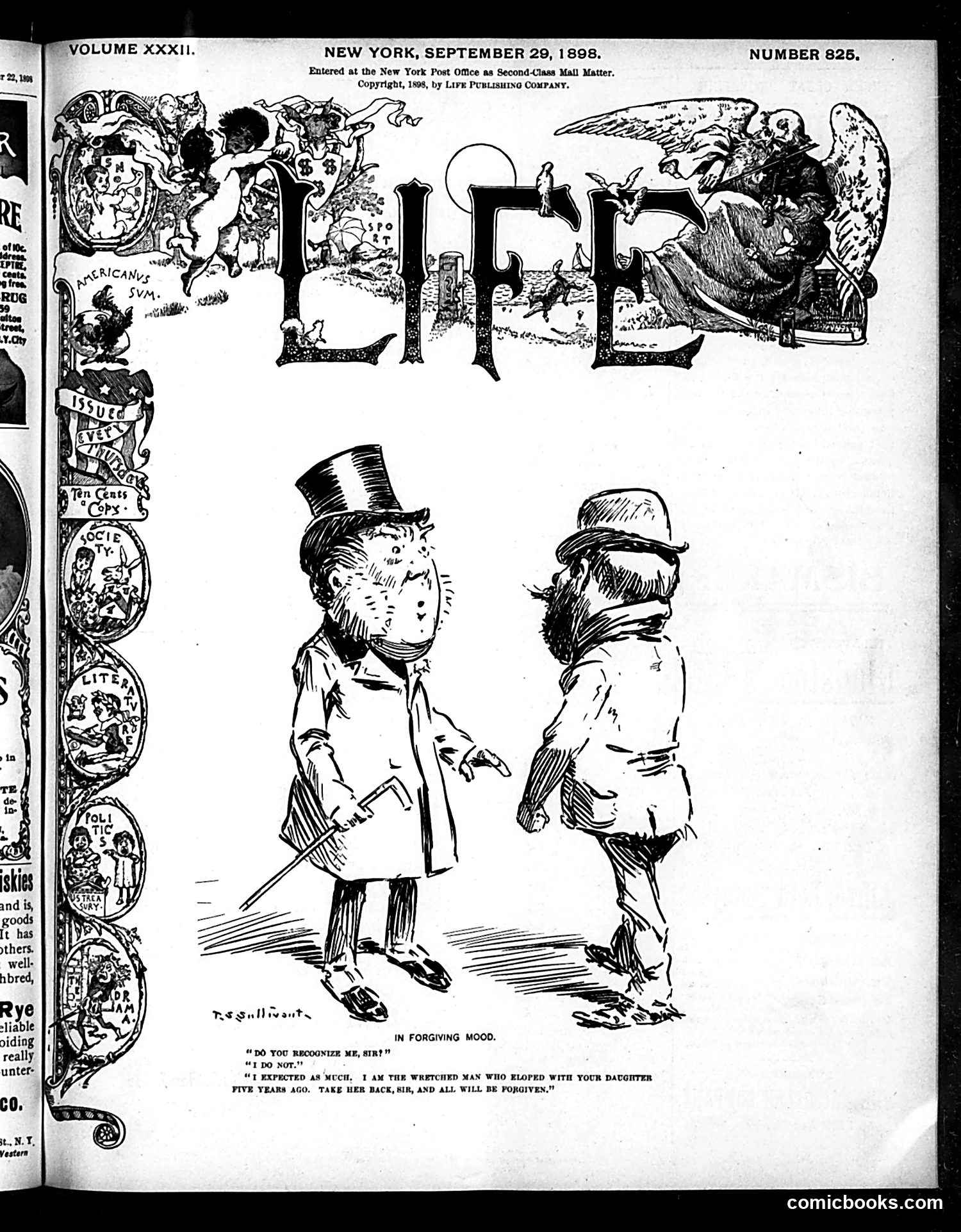 Life — September 29, 1898 — page 1 of 20