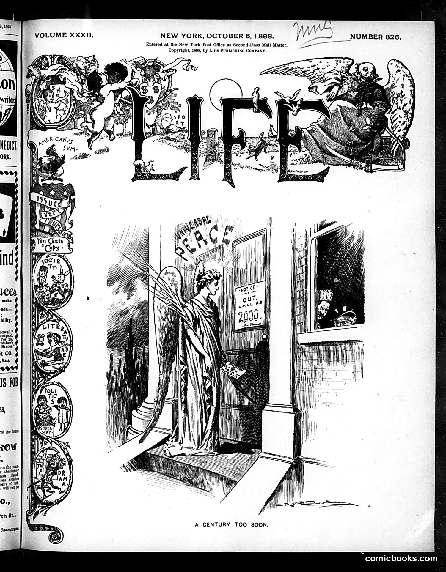 Life — October 6, 1898 — page 1 of 20