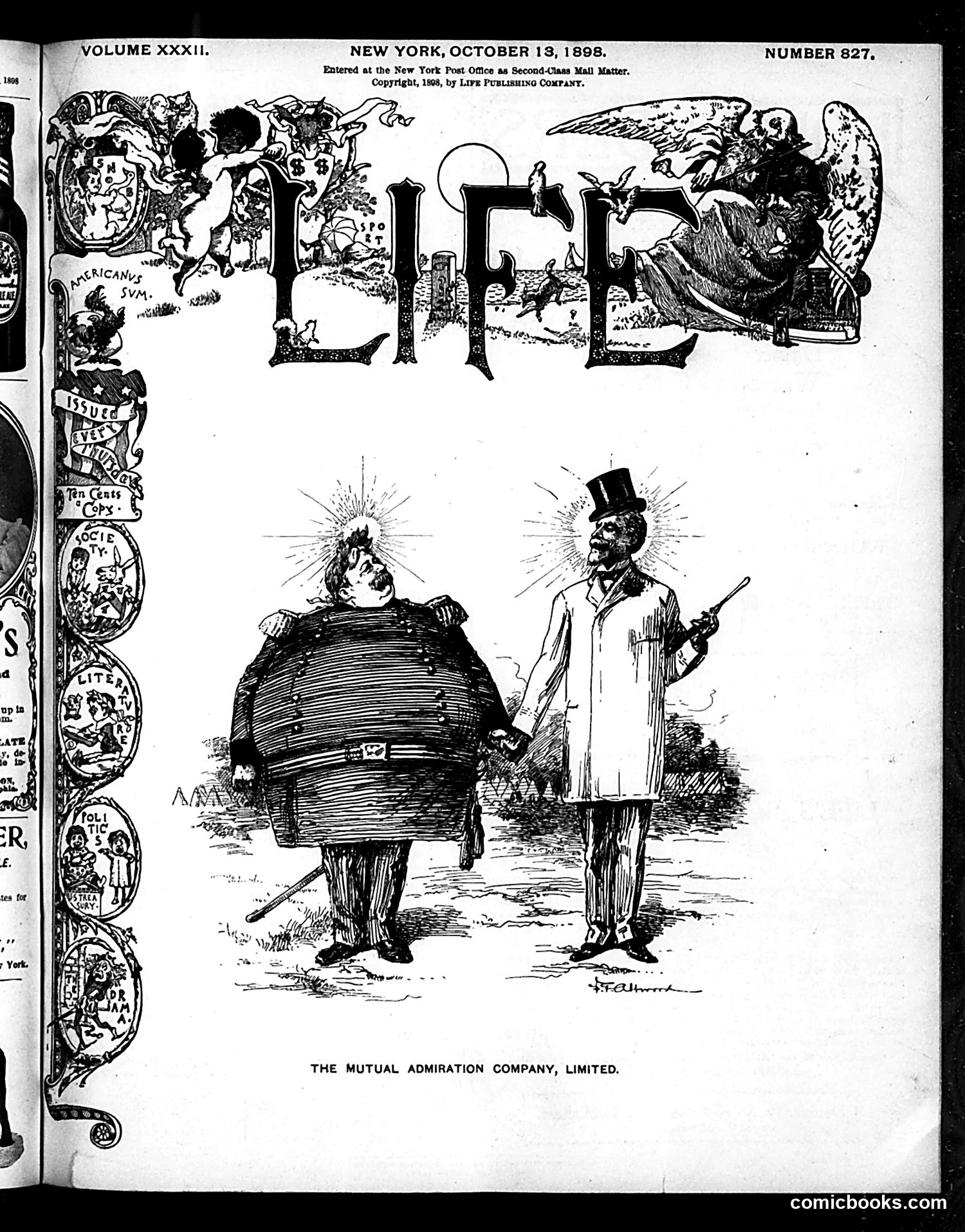 Life — October 13, 1898 — page 1 of 20