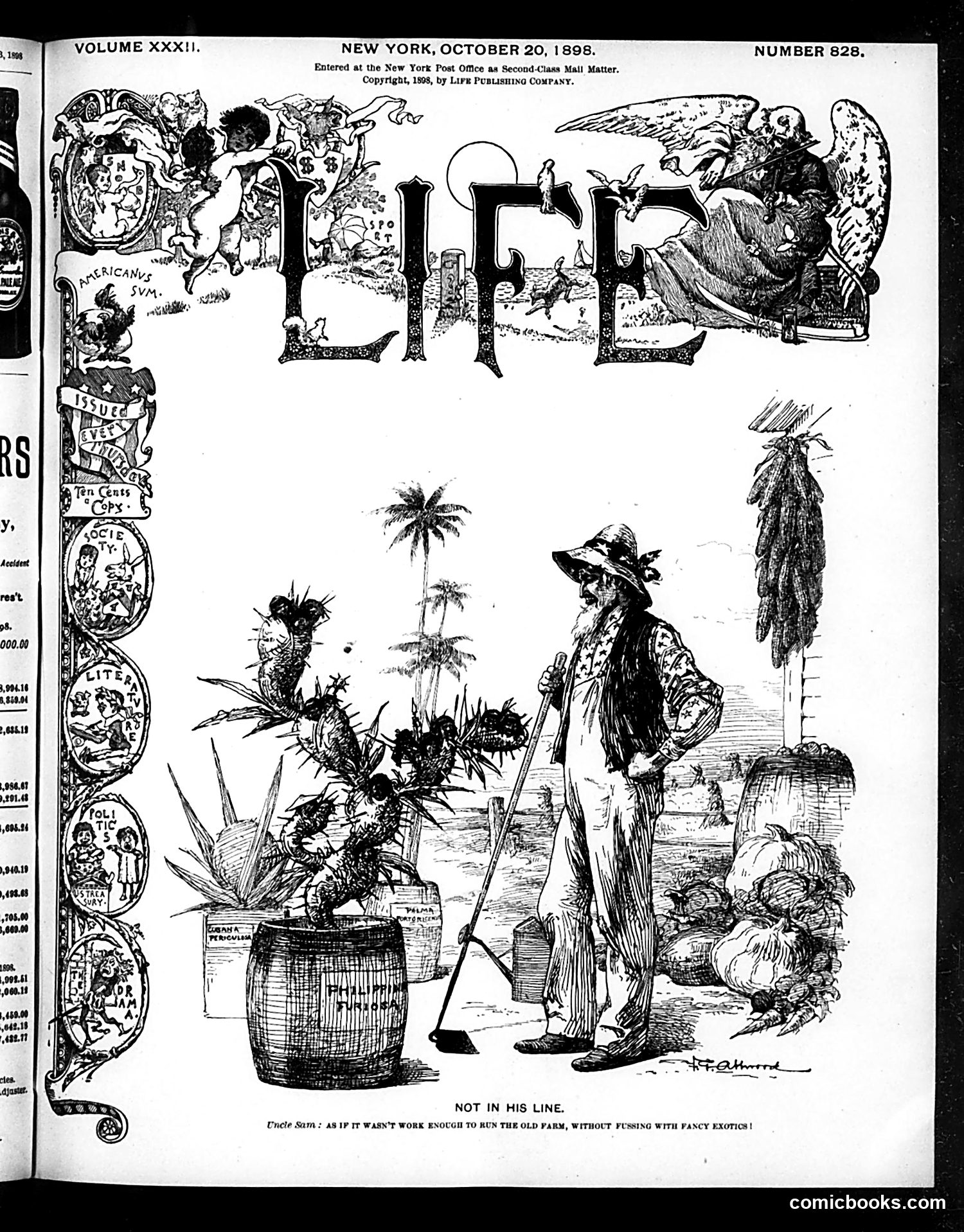 Life — October 20, 1898 — page 1 of 20