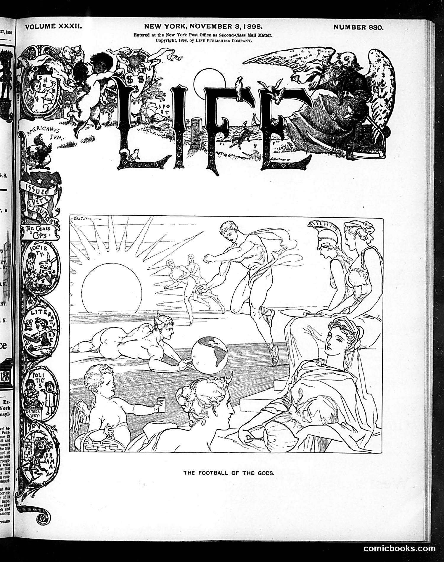 Life — November 3, 1898 — page 1 of 20