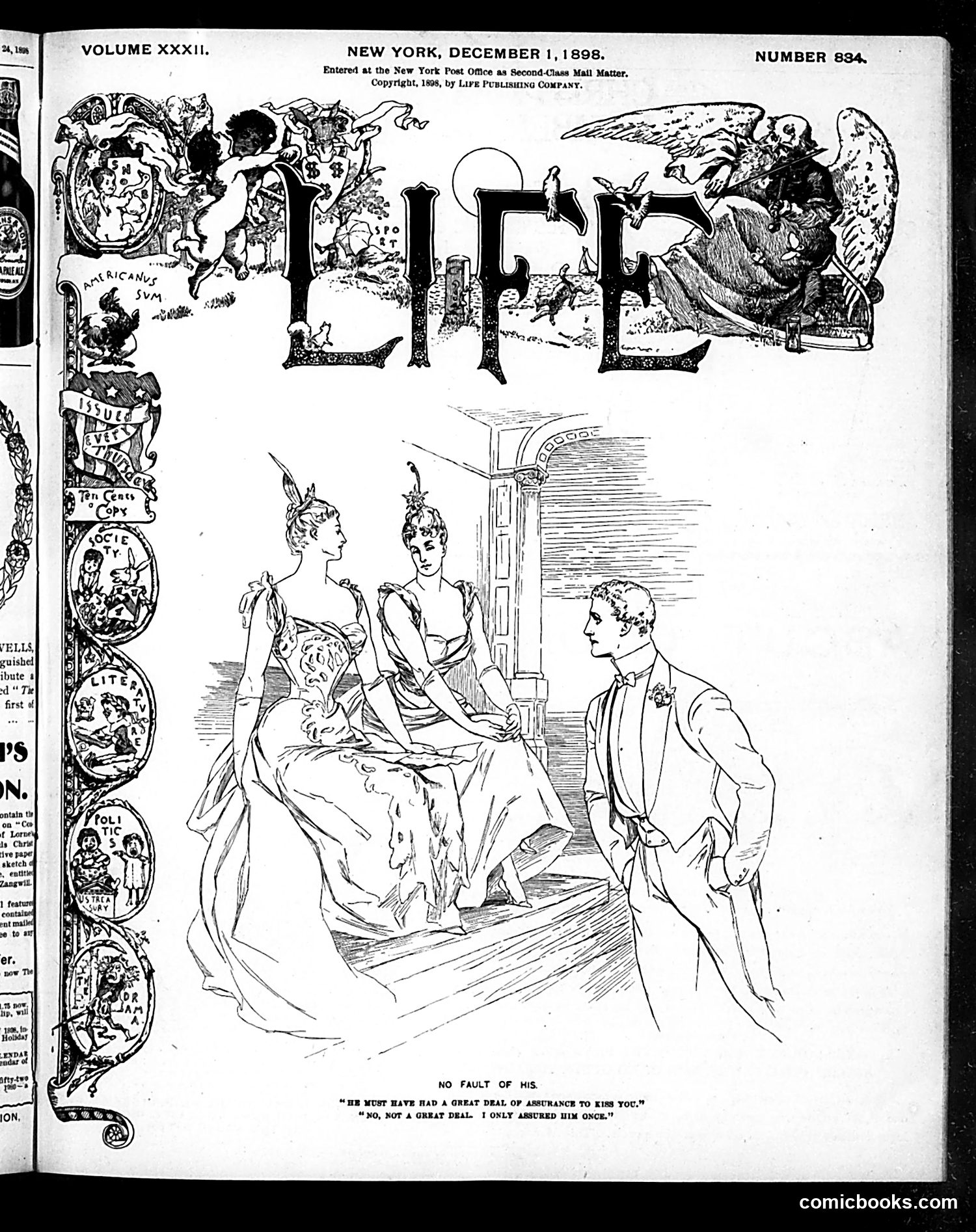 Life — December 1, 1898 — page 1 of 21