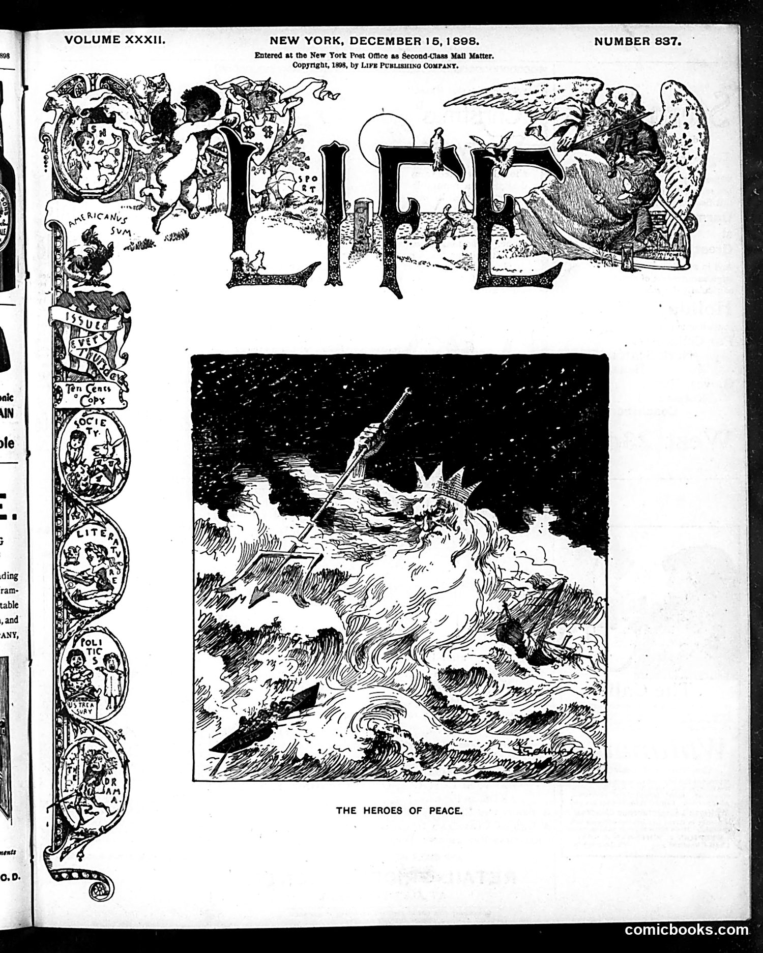 Life — December 15, 1898 — page 1 of 20