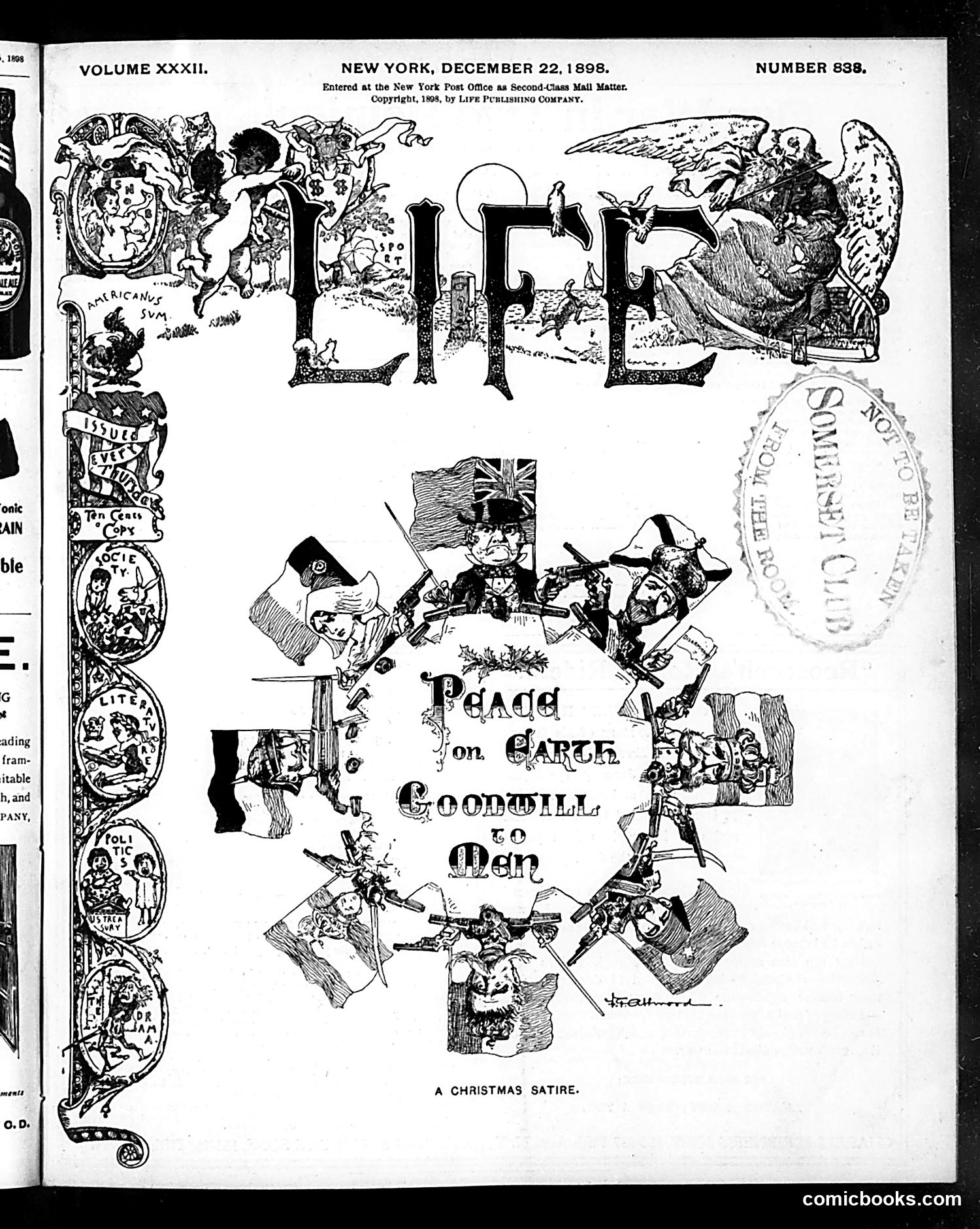 Life — December 22, 1898 — page 1 of 22