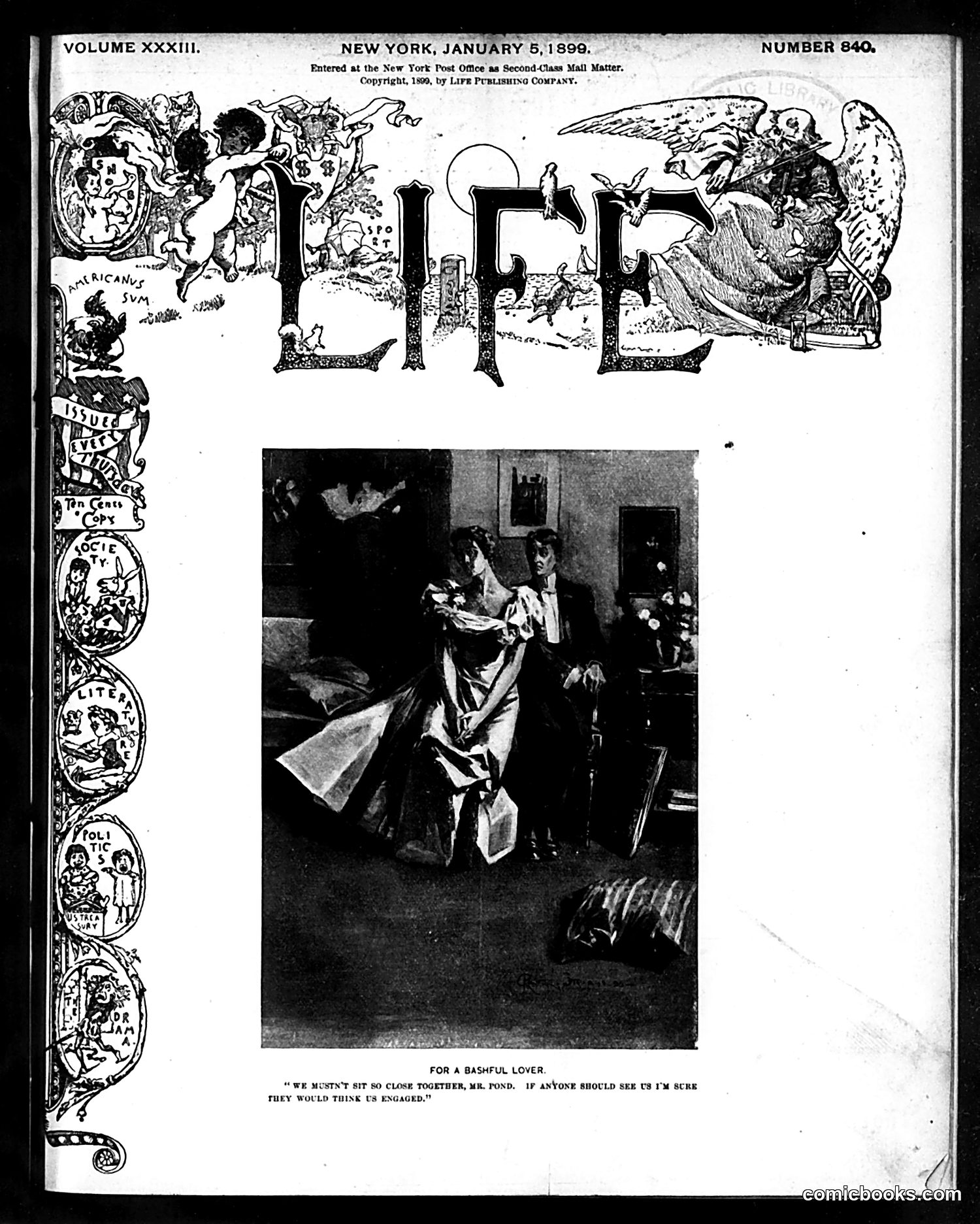 Life — January 5, 1899 — page 1 of 20