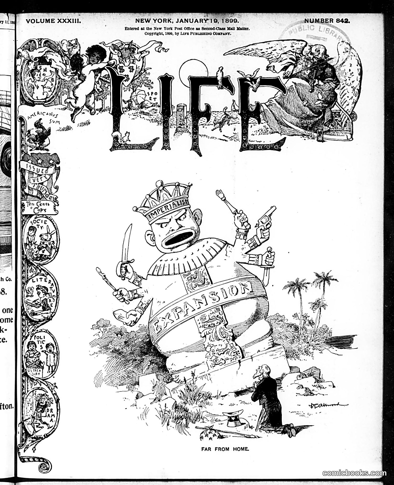 Life — January 19, 1899 — page 1 of 20