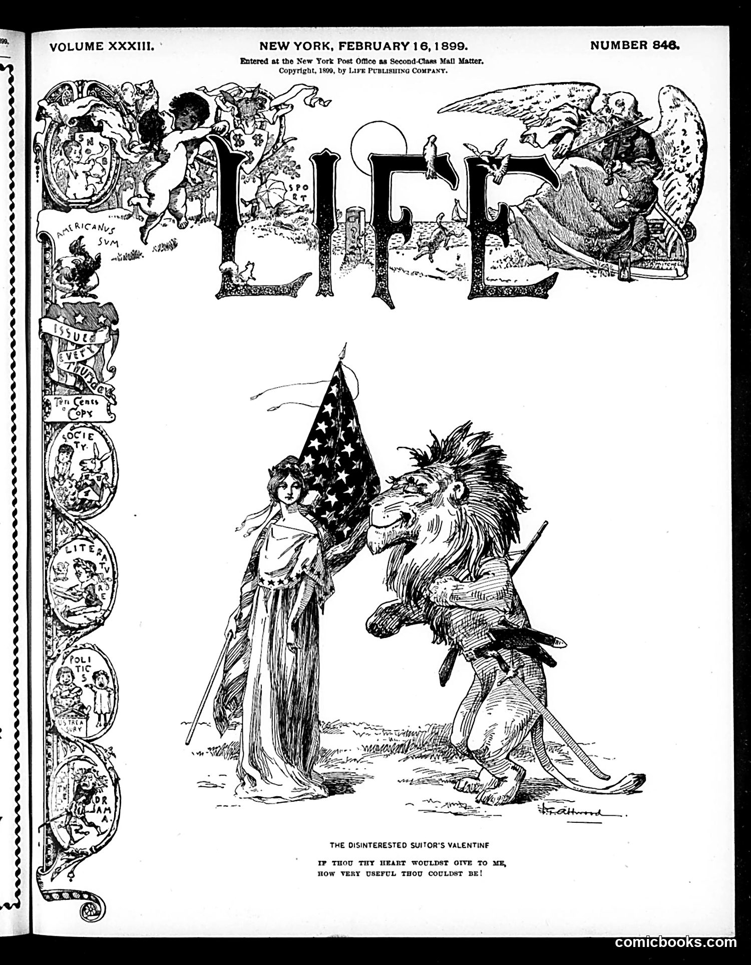 Life — February 16, 1899 — page 1 of 20
