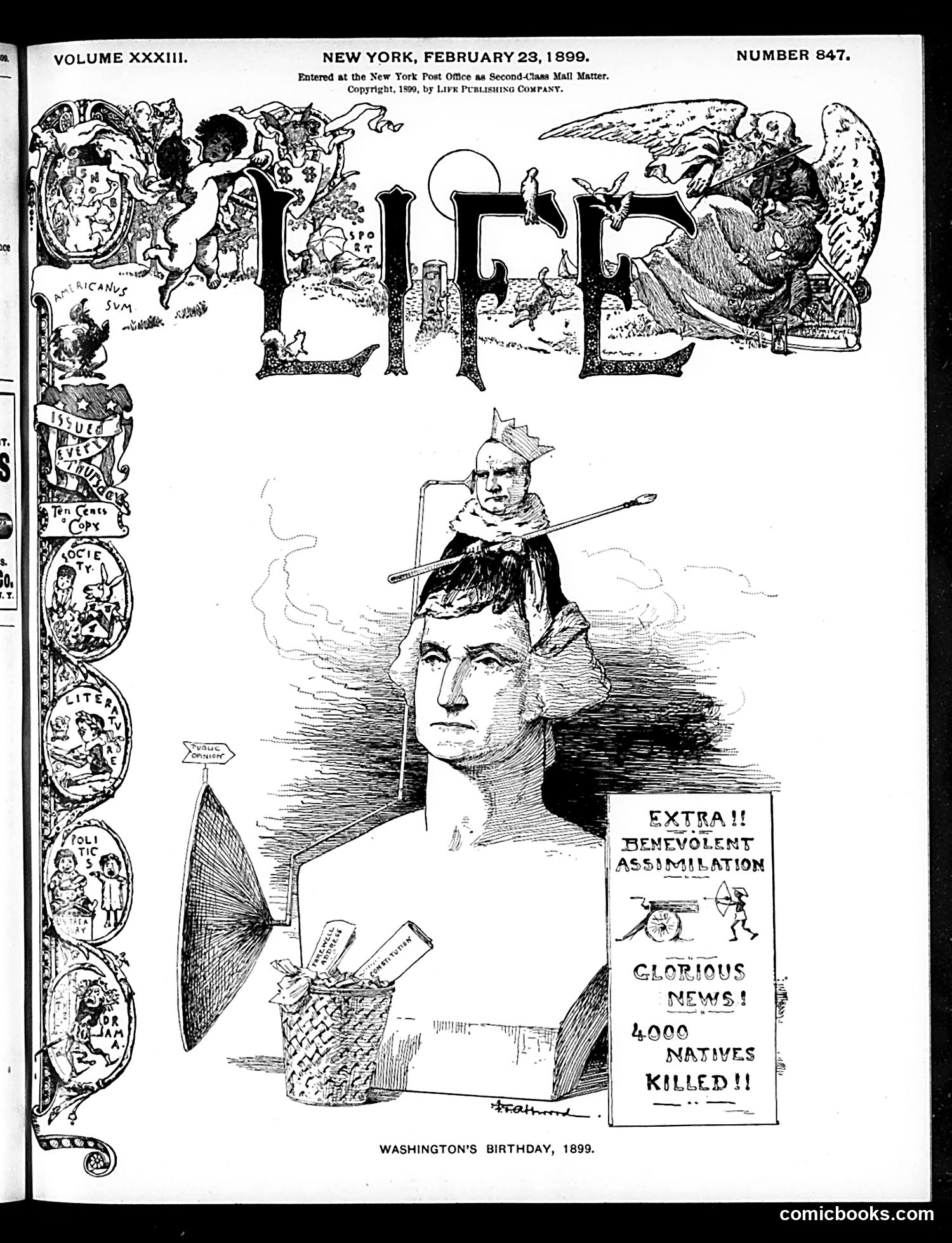 Life — February 23, 1899 — page 1 of 20