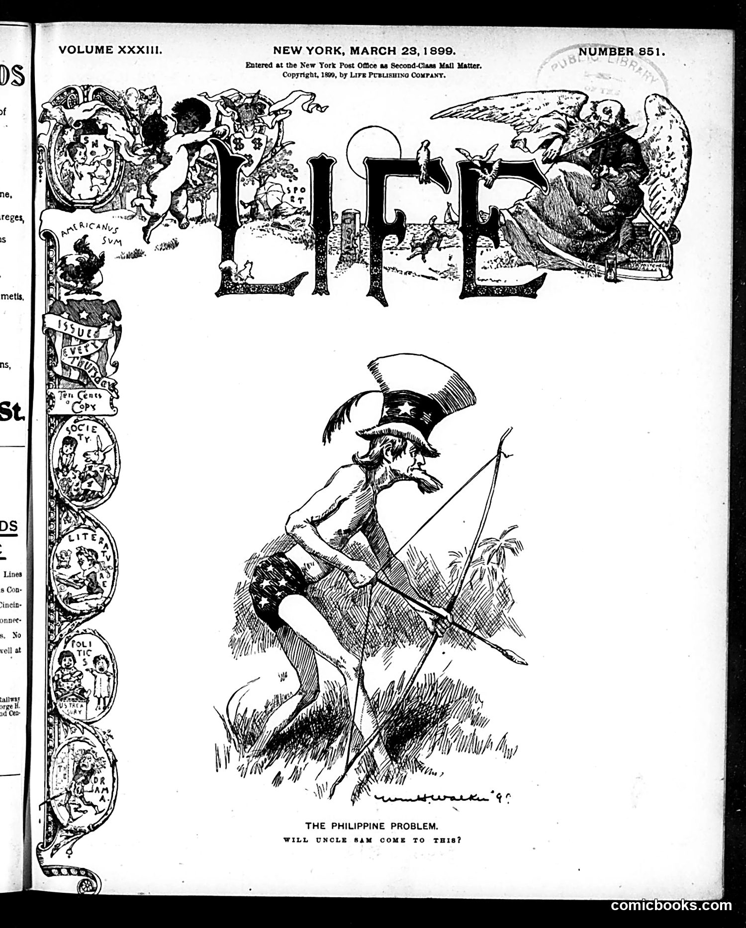 Life — March 23, 1899 — page 1 of 20