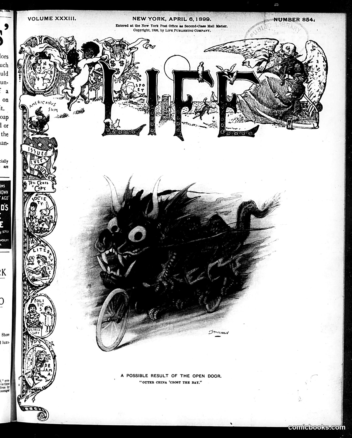 Life — April 6, 1899 — page 1 of 20