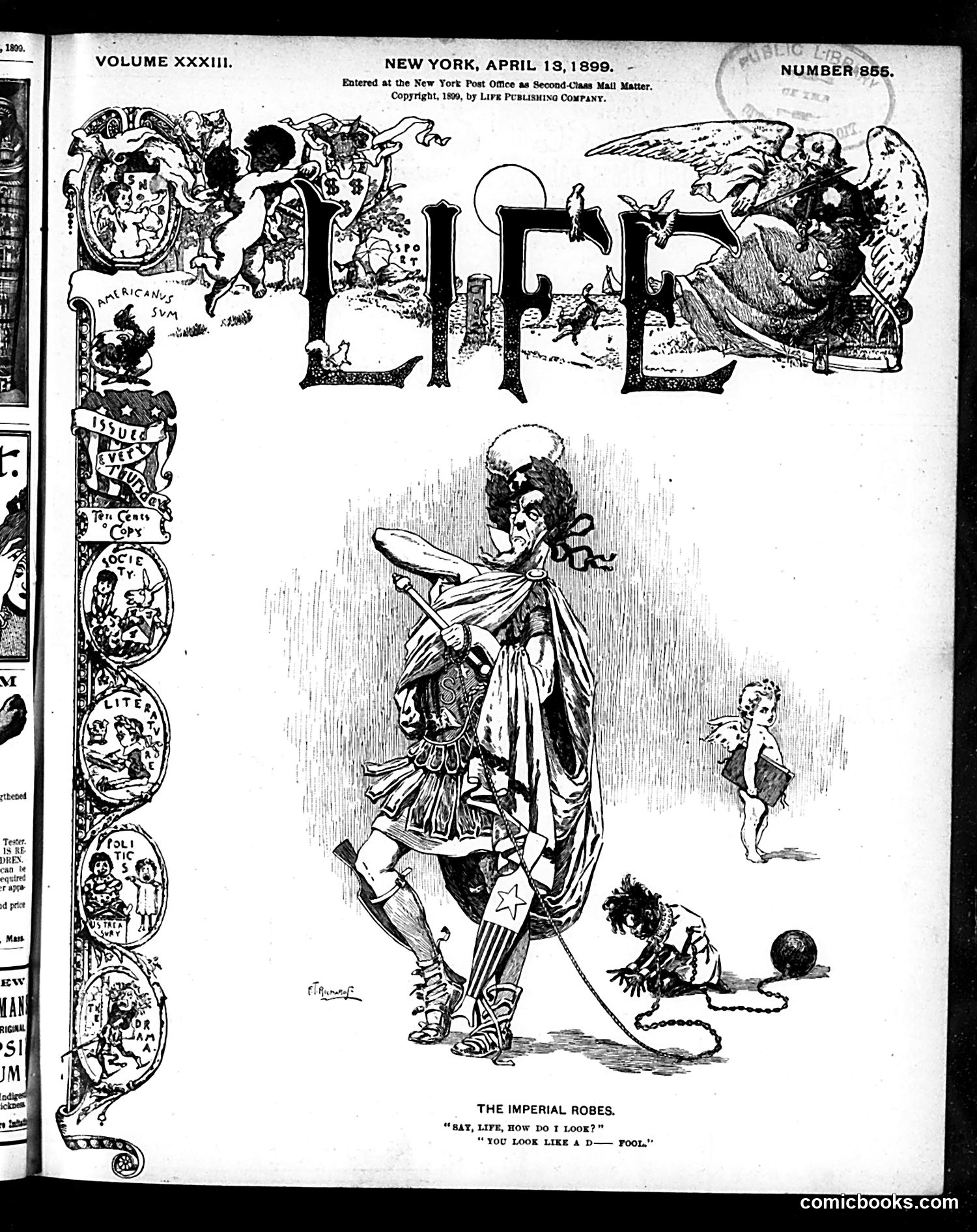 Life — April 13, 1899 — page 1 of 20