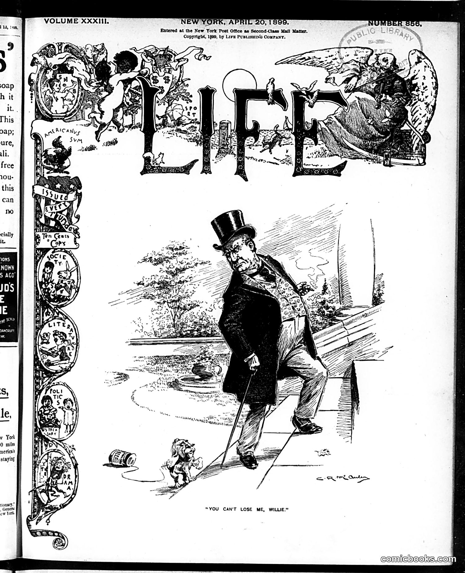 Life — April 20, 1899 — page 1 of 20