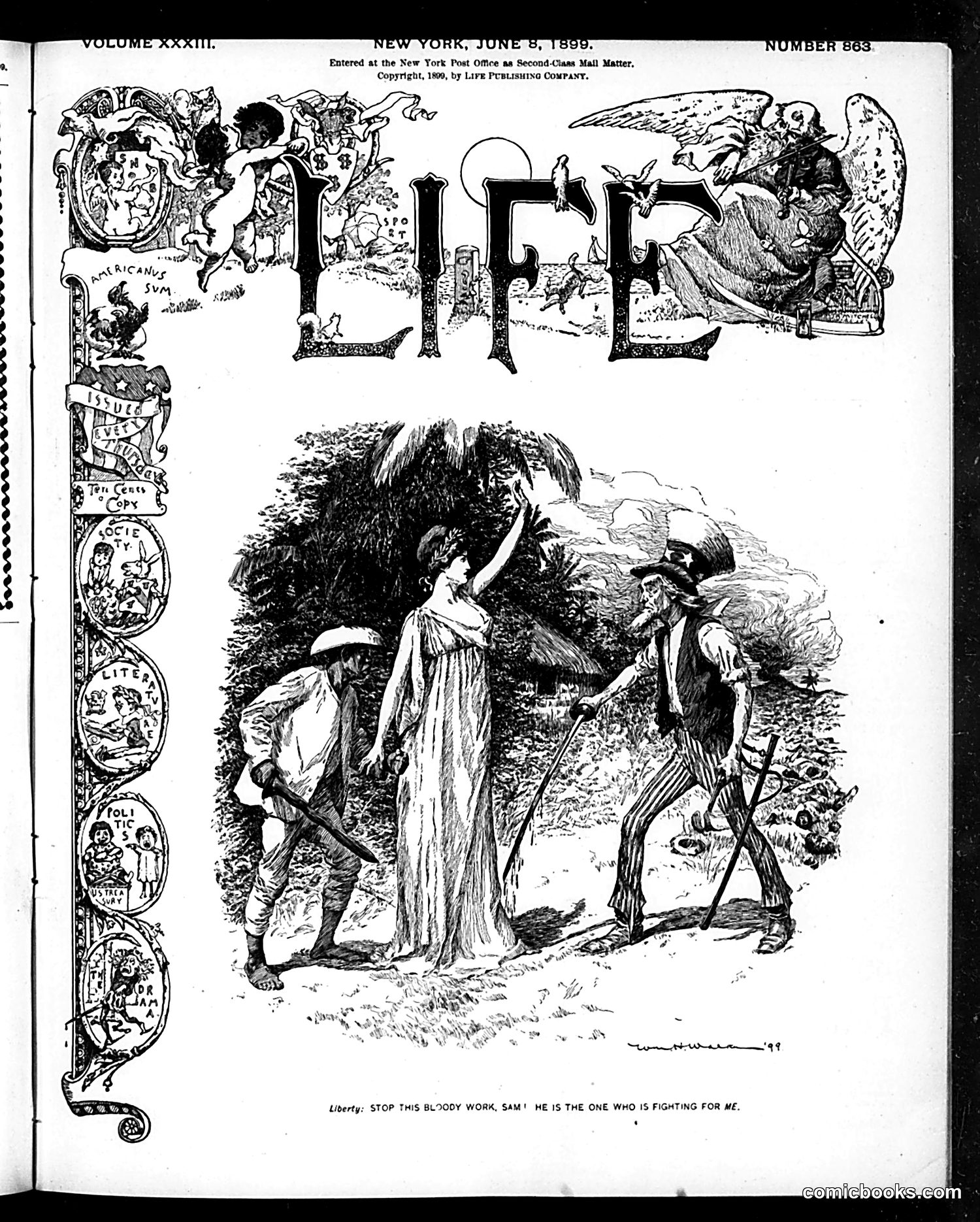 Life — June 8, 1899 — page 1 of 20