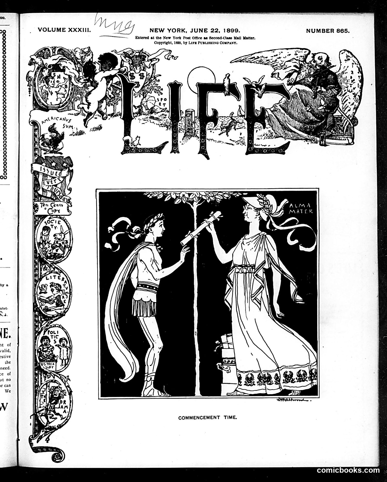 Life — June 22, 1899 — page 1 of 20