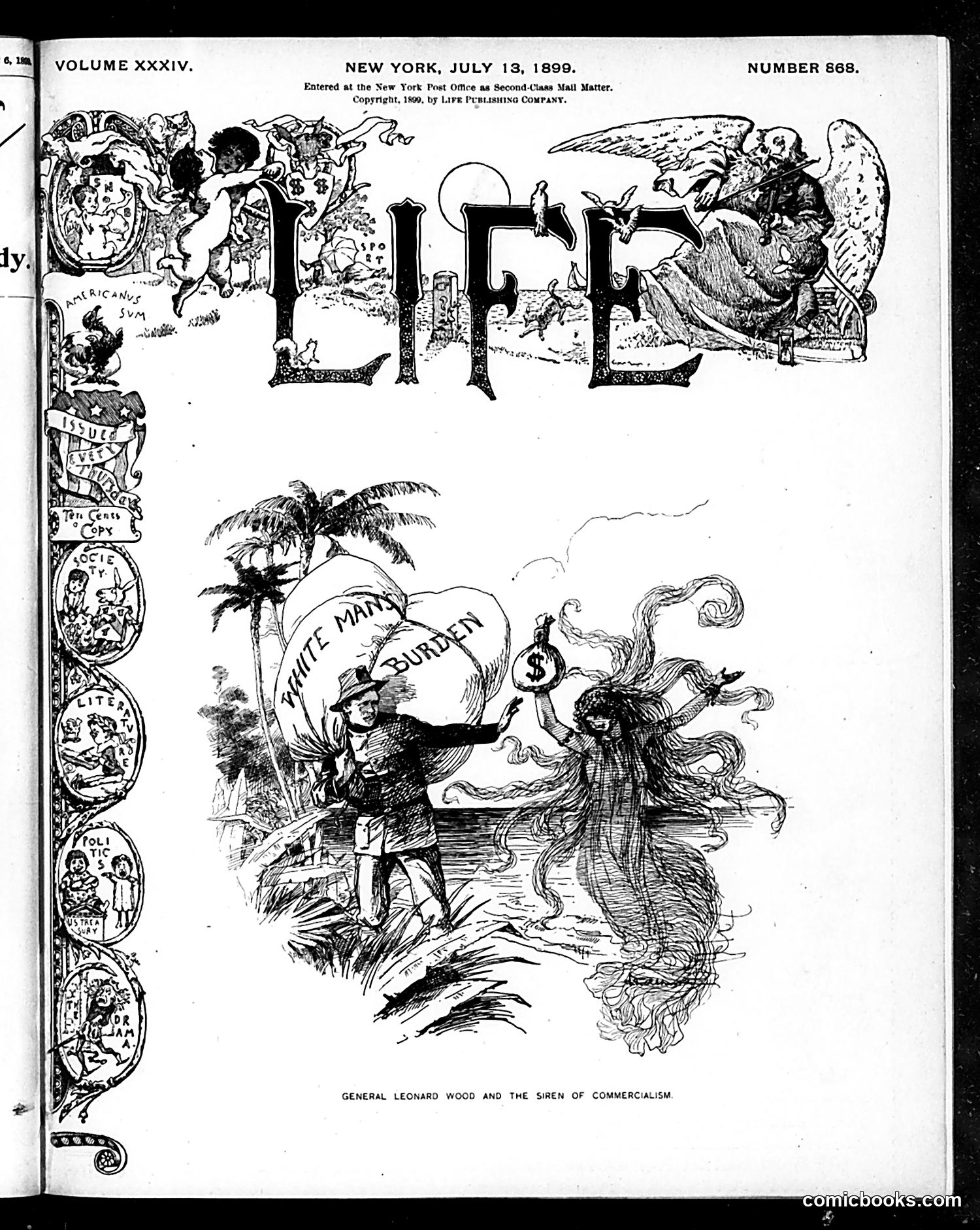 Life — July 13, 1899 — page 1 of 20