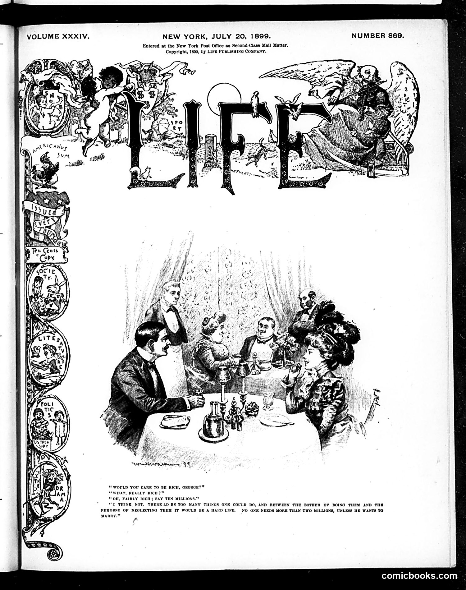 Life — July 20, 1899 — page 1 of 20