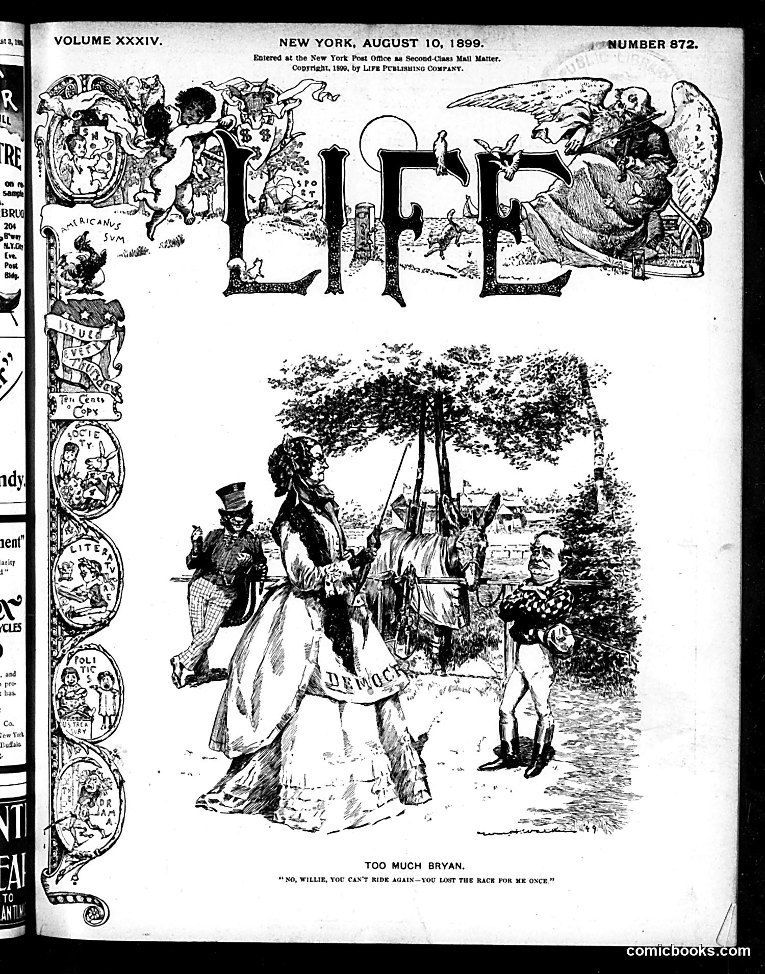 Life — August 10, 1899 — page 1 of 20