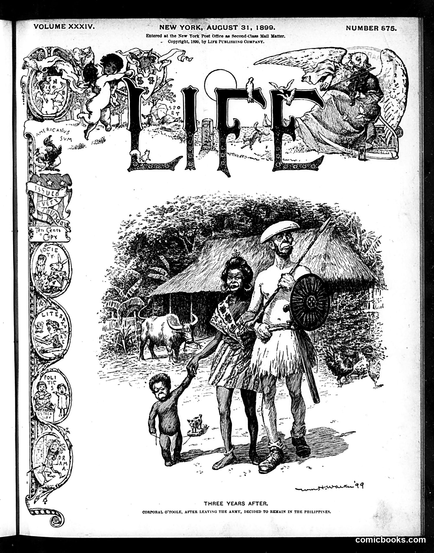Life — August 31, 1899 — page 1 of 20