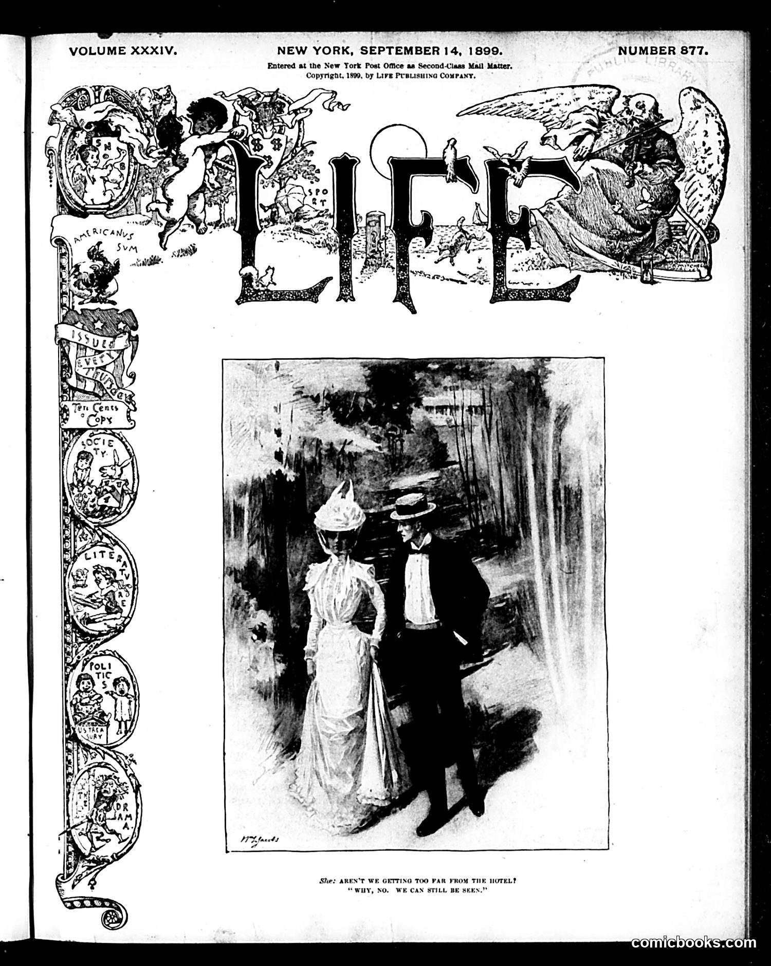 Life — September 14, 1899 — page 1 of 20