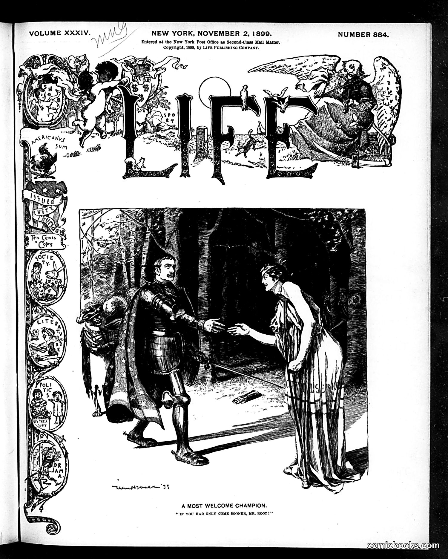 Life — November 2, 1899 — page 1 of 20