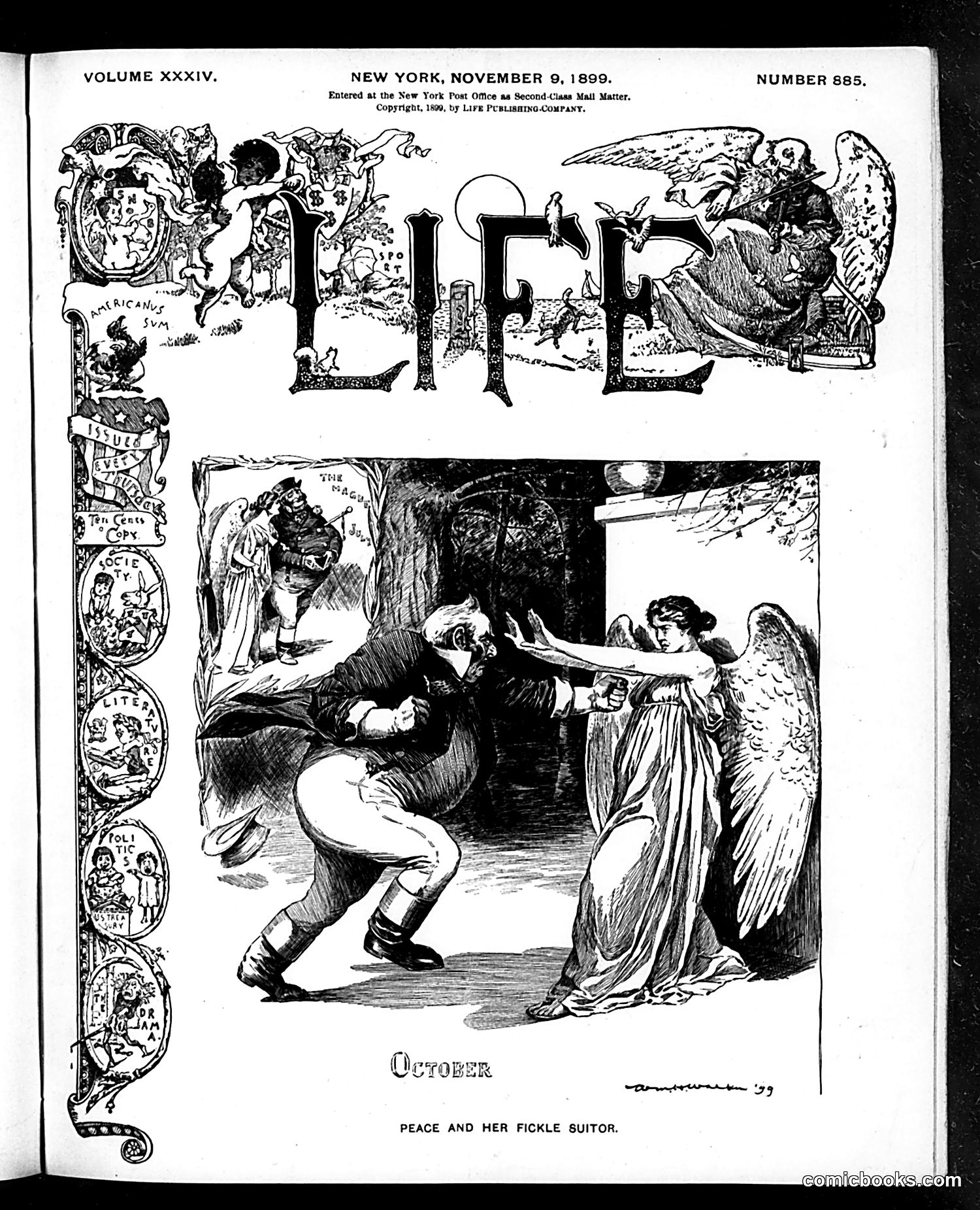 Life — November 9, 1899 — page 1 of 20
