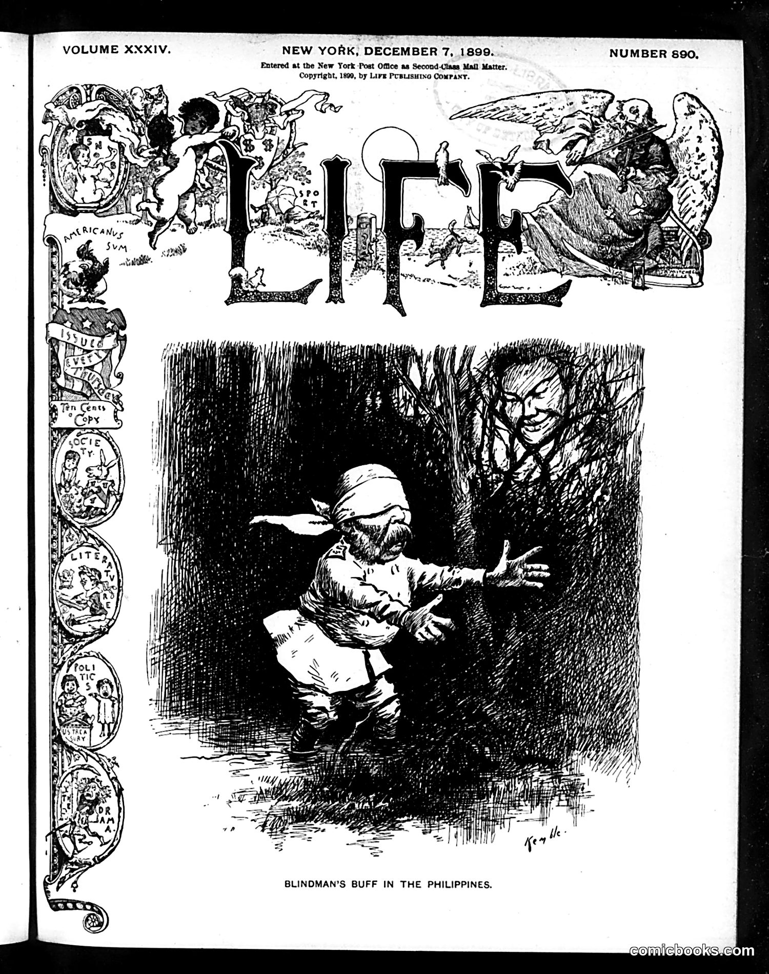 Life — December 7, 1899 — page 1 of 20