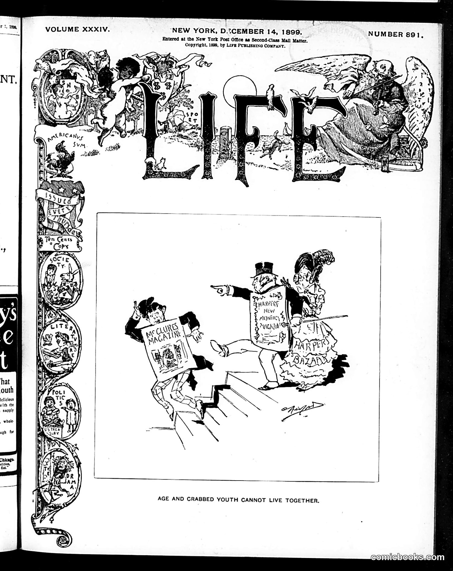 Life — December 14, 1899 — page 1 of 20