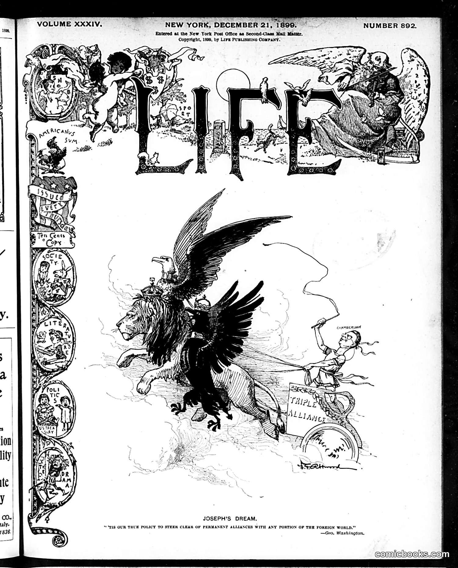 Life — December 21, 1899 — page 1 of 20