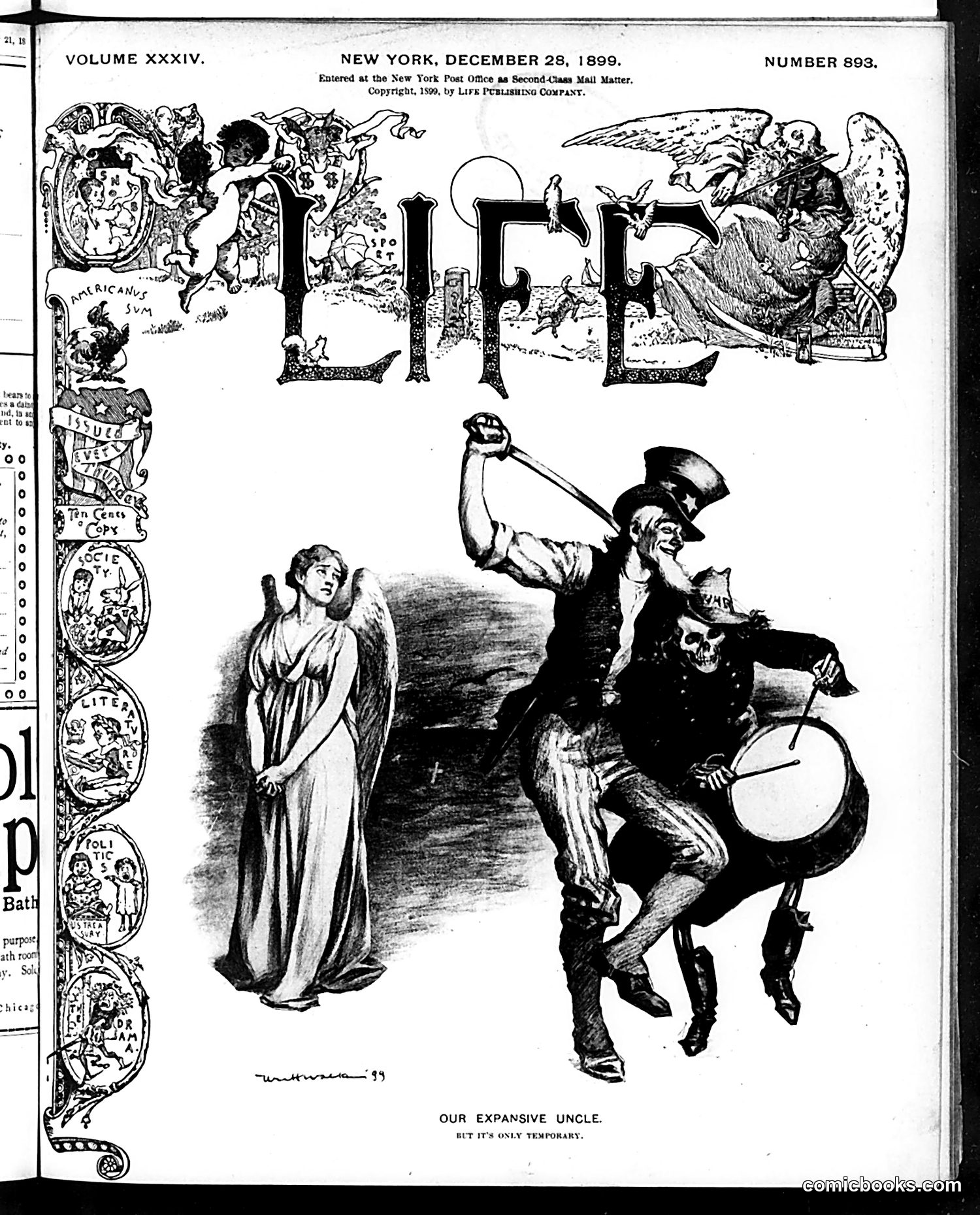 Life — December 28, 1899 — page 1 of 21