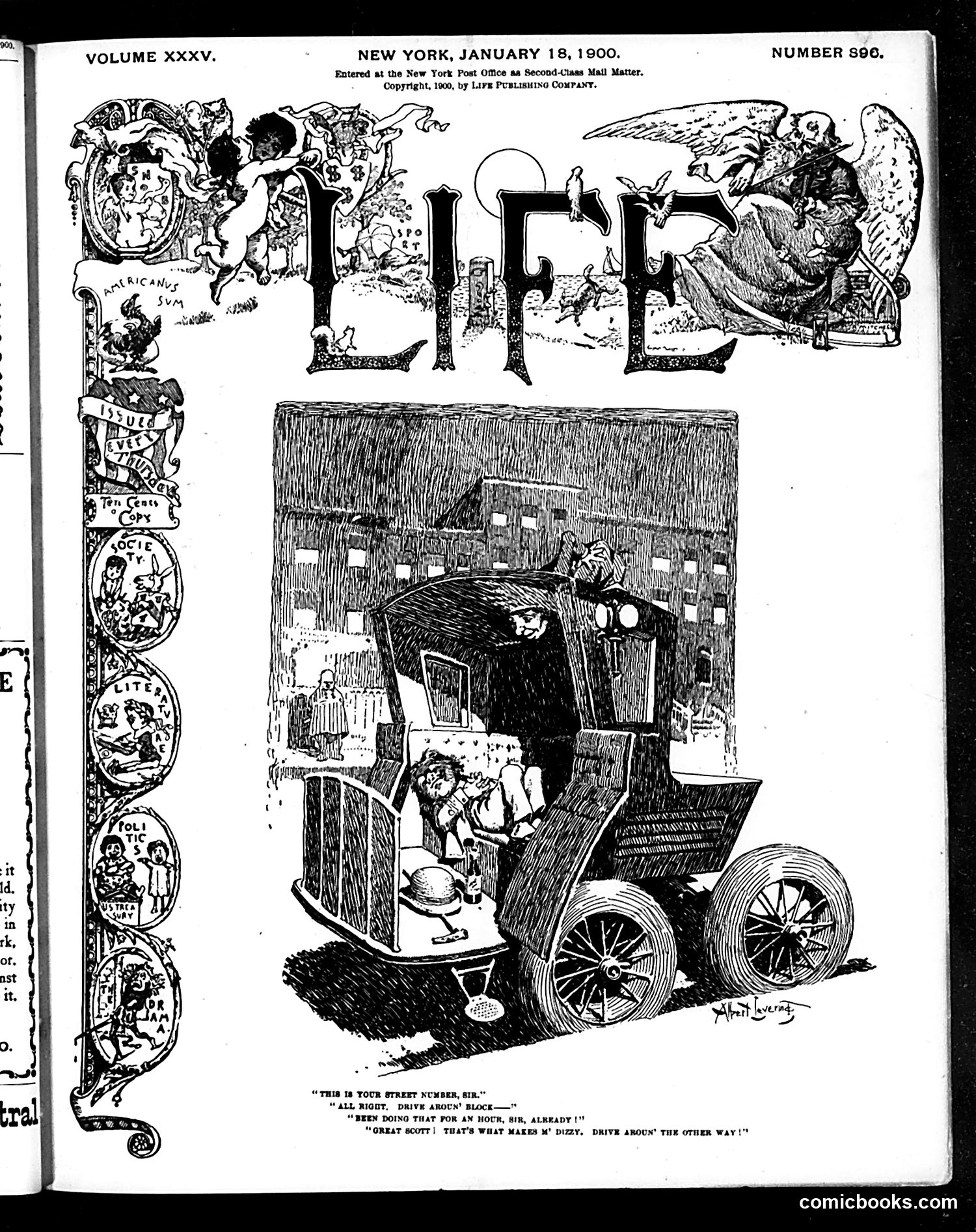 Life — January 18, 1900 — page 1 of 20