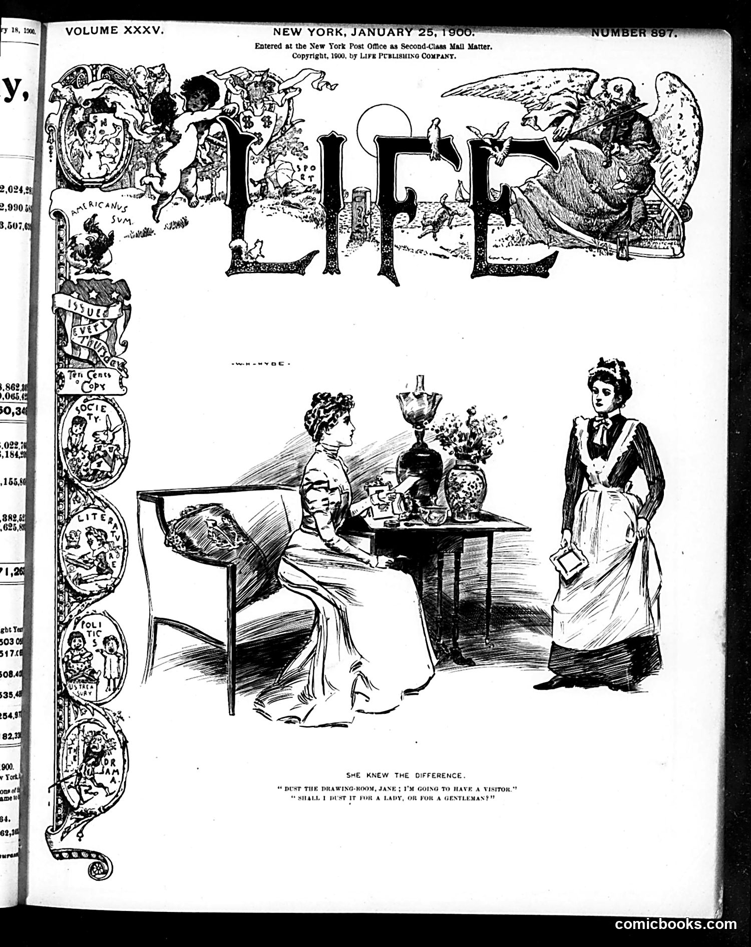 Life — January 25, 1900 — page 1 of 20