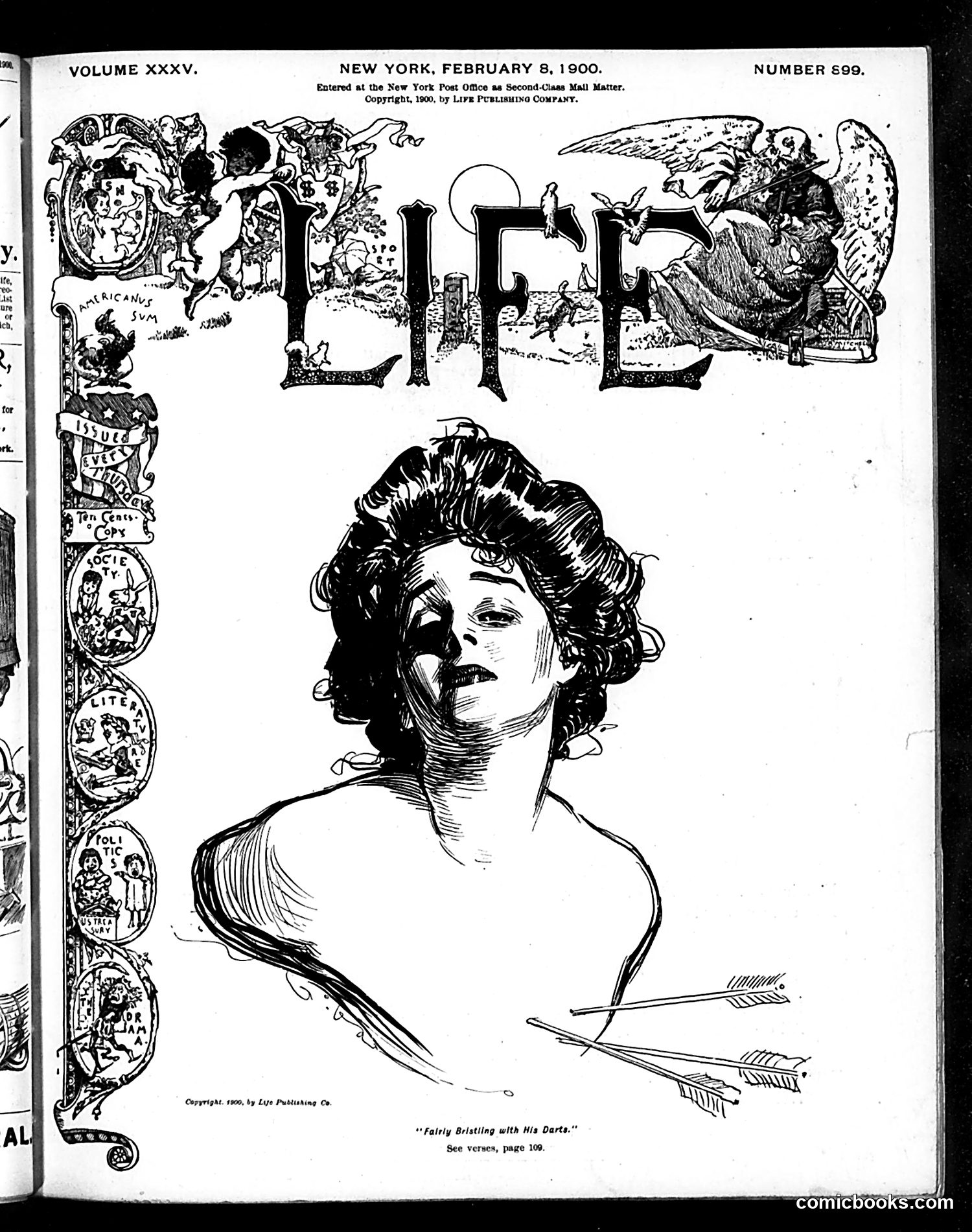 Life — February 8, 1900 — page 1 of 20