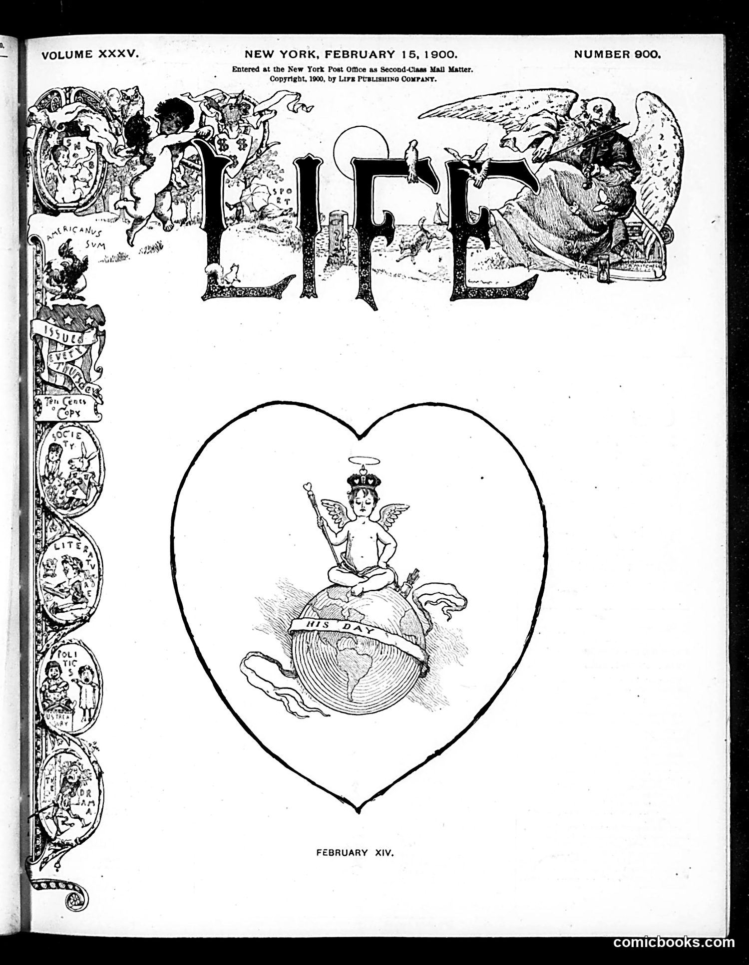 Life — February 15, 1900 — page 1 of 20