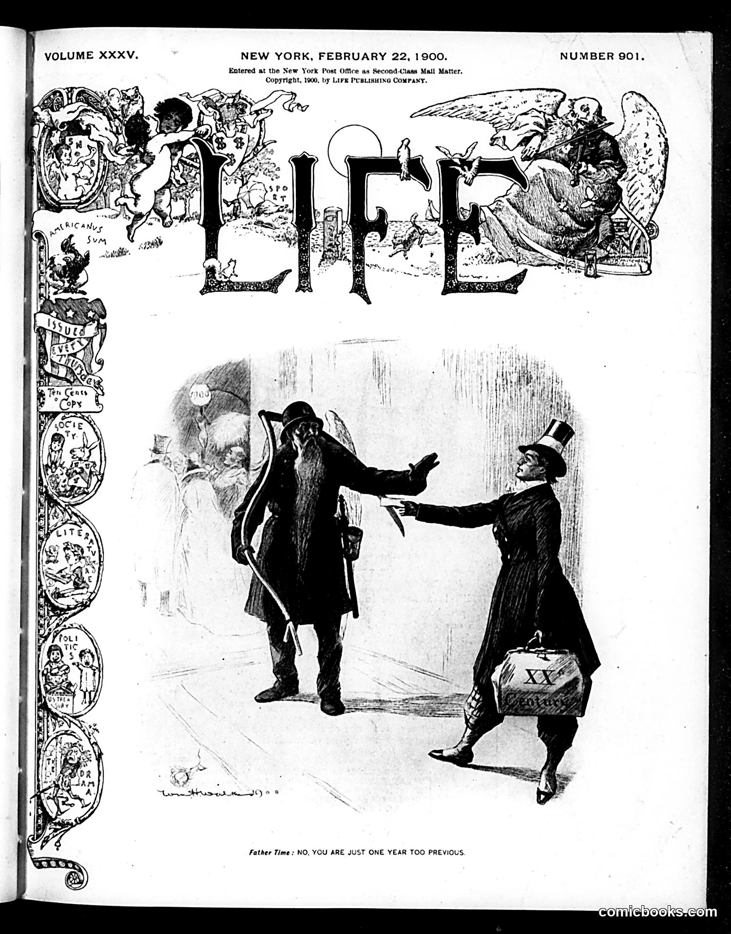 Life — February 22, 1900 — page 1 of 20