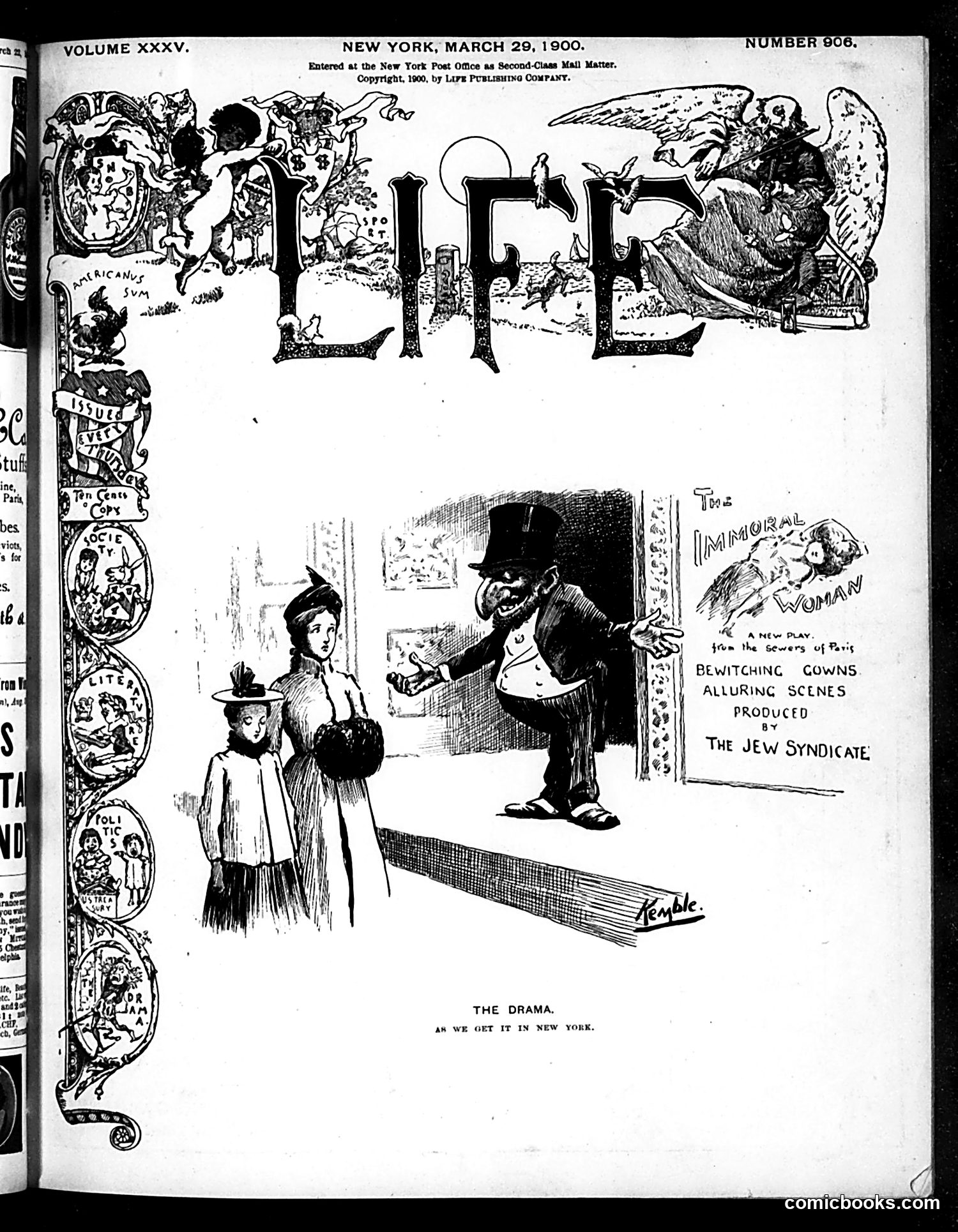 Life — March 29, 1900 — page 1 of 18