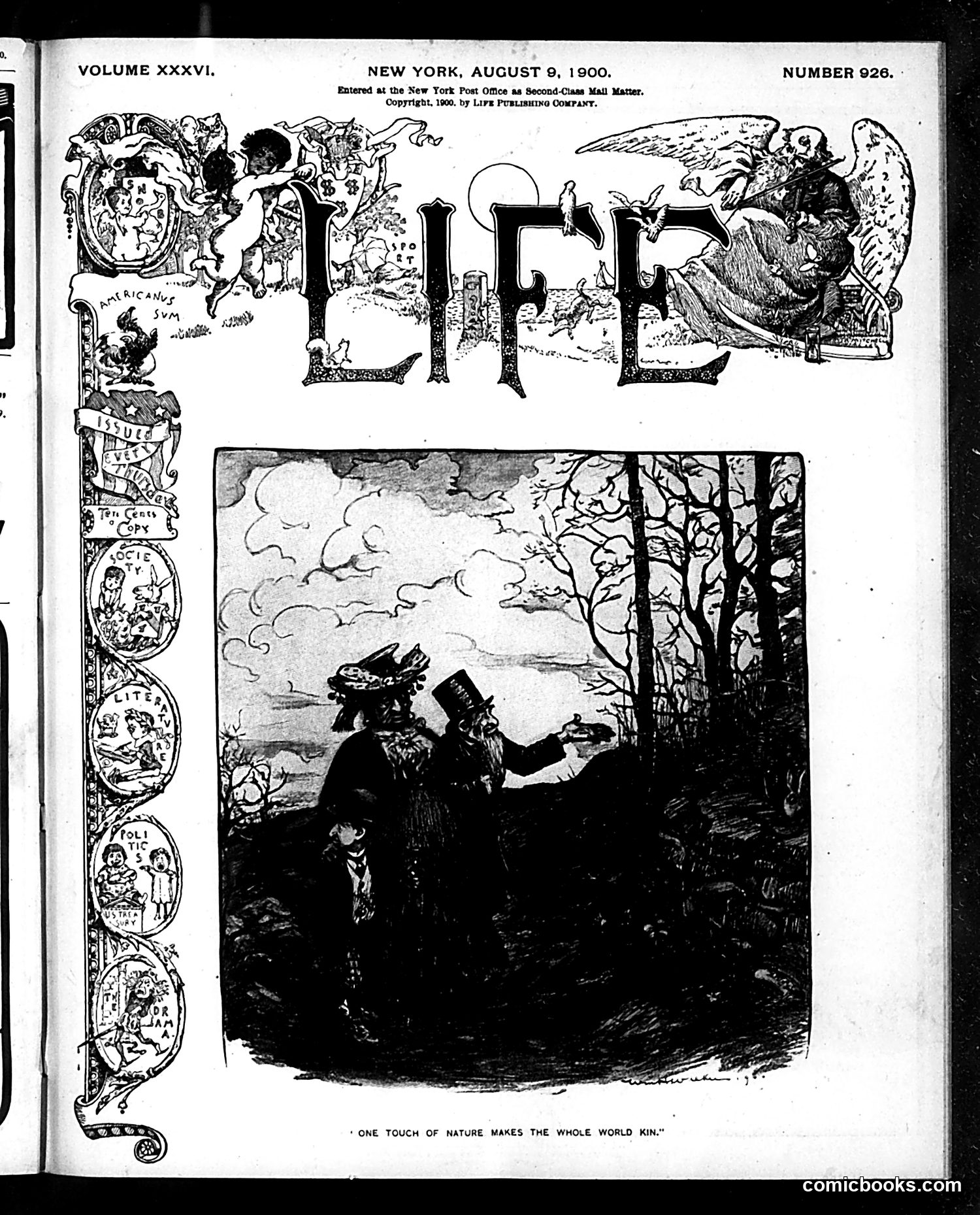 Life — August 9, 1900 — page 1 of 20