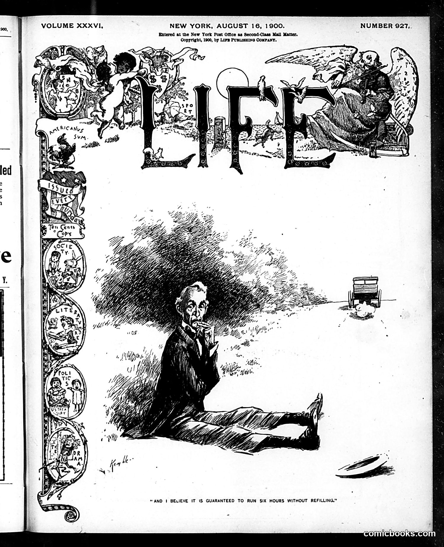 Life — August 16, 1900 — page 1 of 20