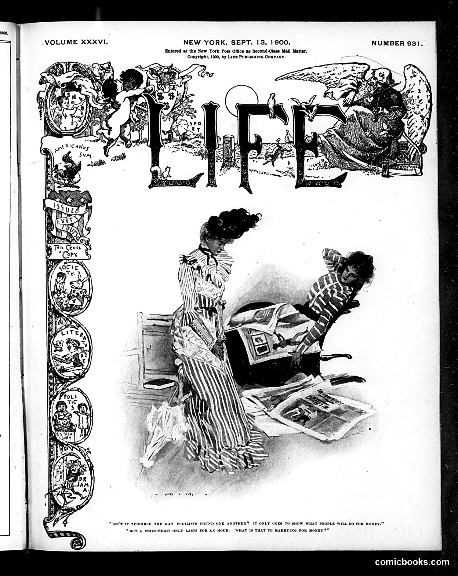 Life — September 13, 1900 — page 1 of 20