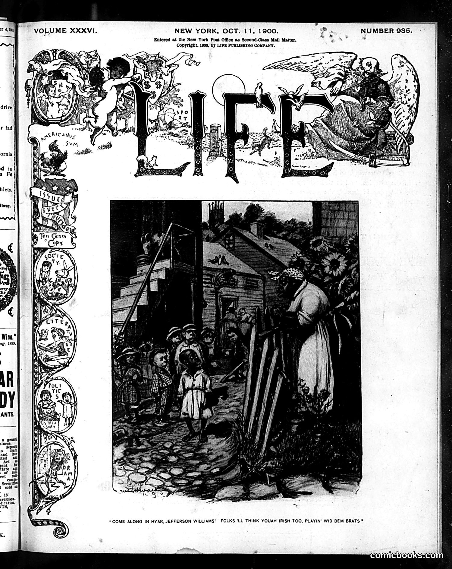 Life — October 11, 1900 — page 1 of 22