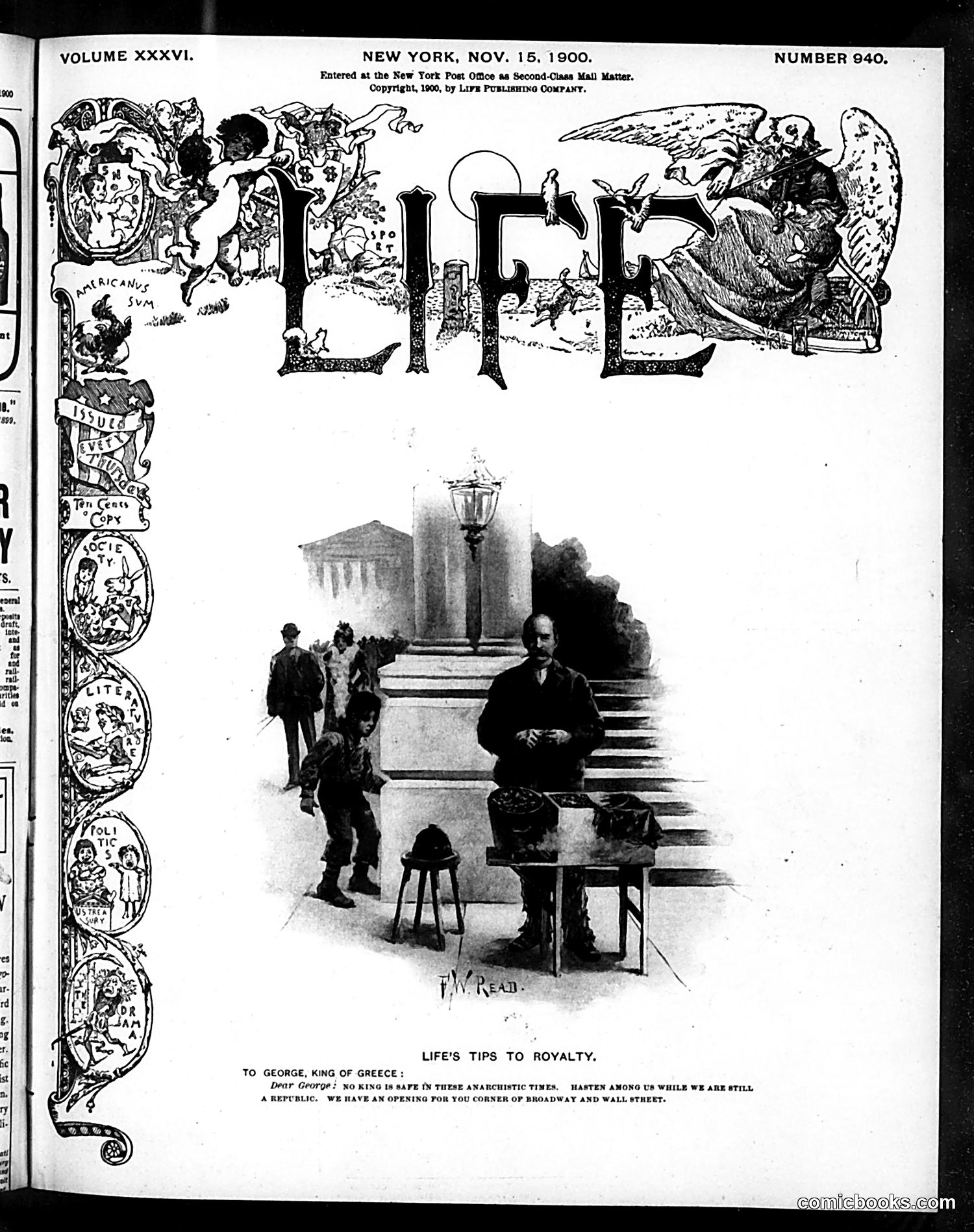 Life — November 15, 1900 — page 1 of 28